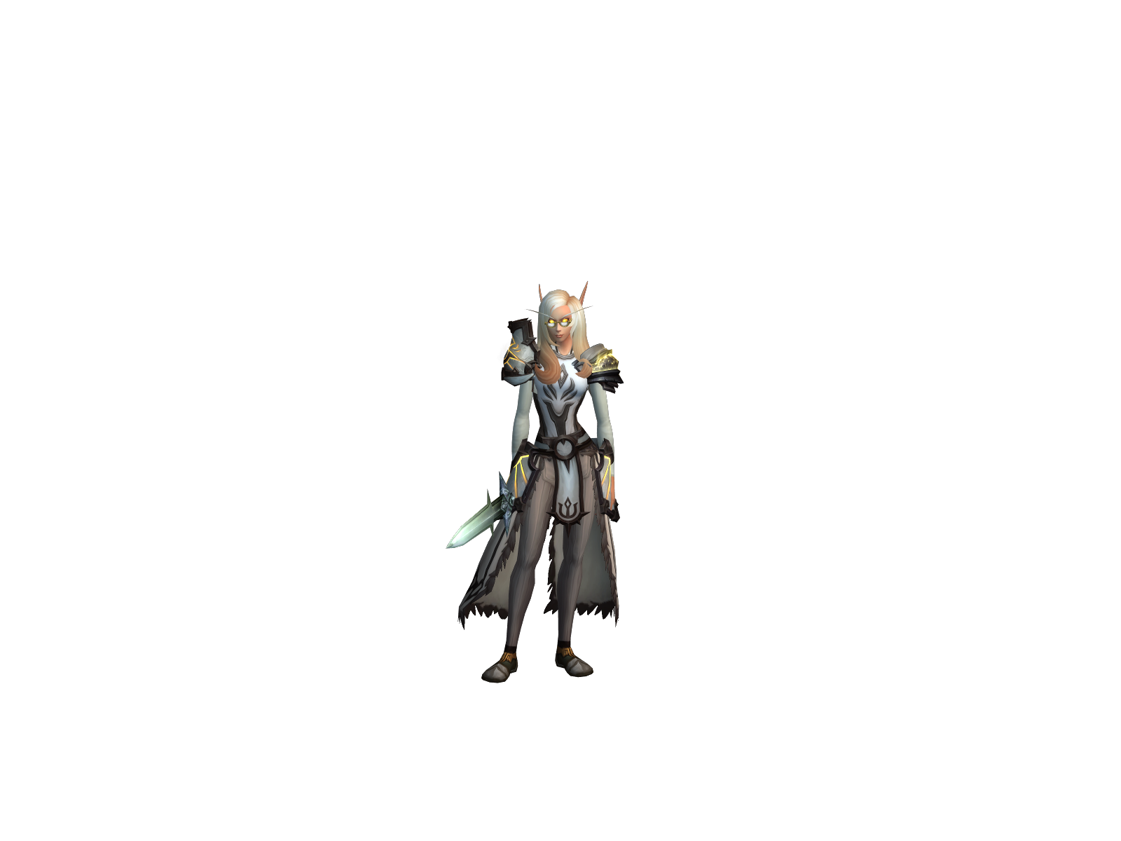 Katarinka 3D character render