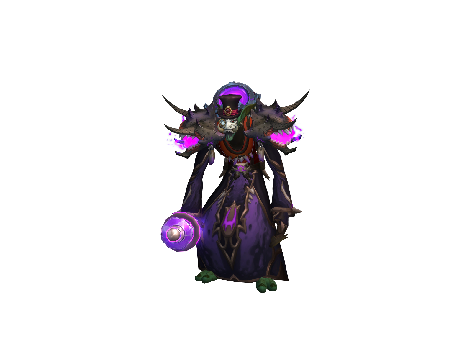 Bagrol 3D character render