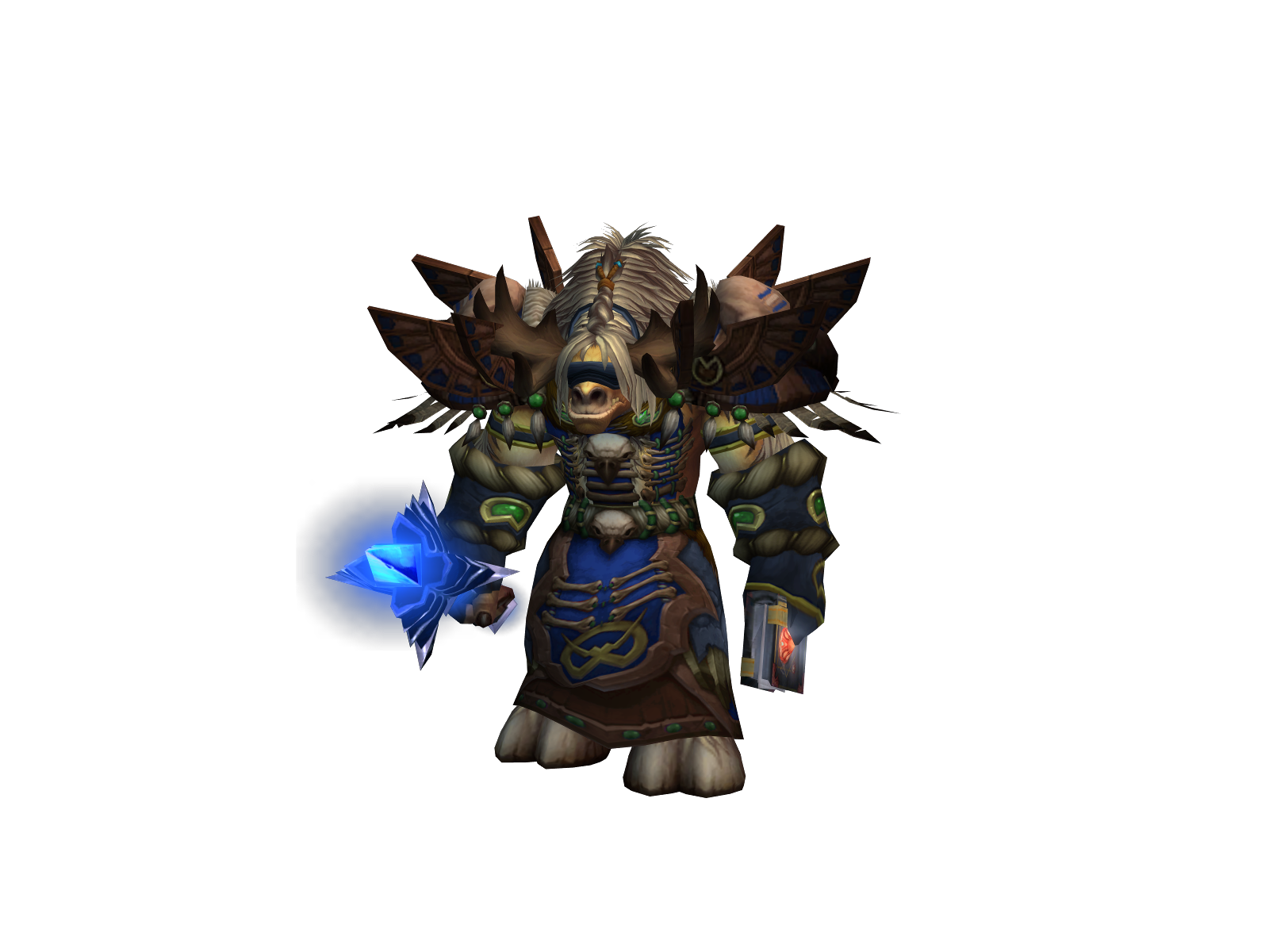 Rdrúid 3D character render