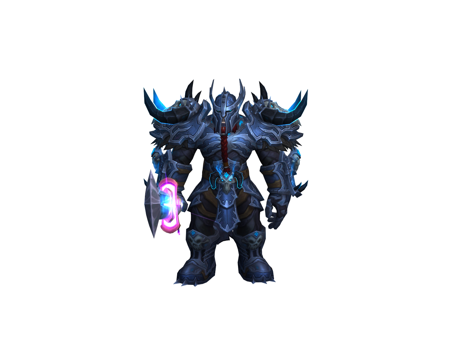 Ackheron 3D character render