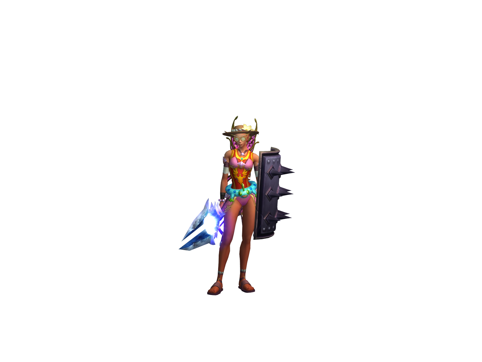 Swopperen 3D character render