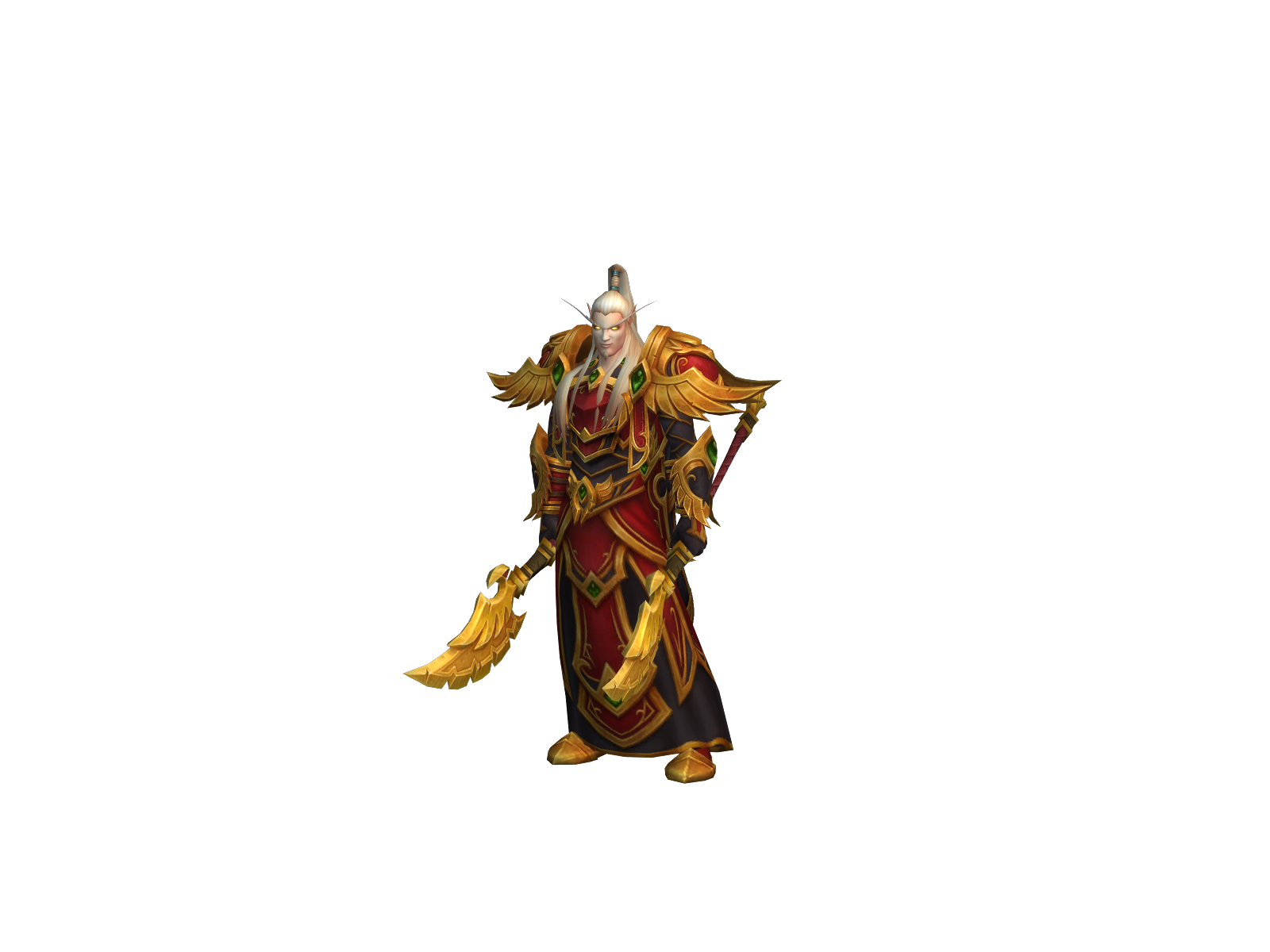 Soldreth 3D character render