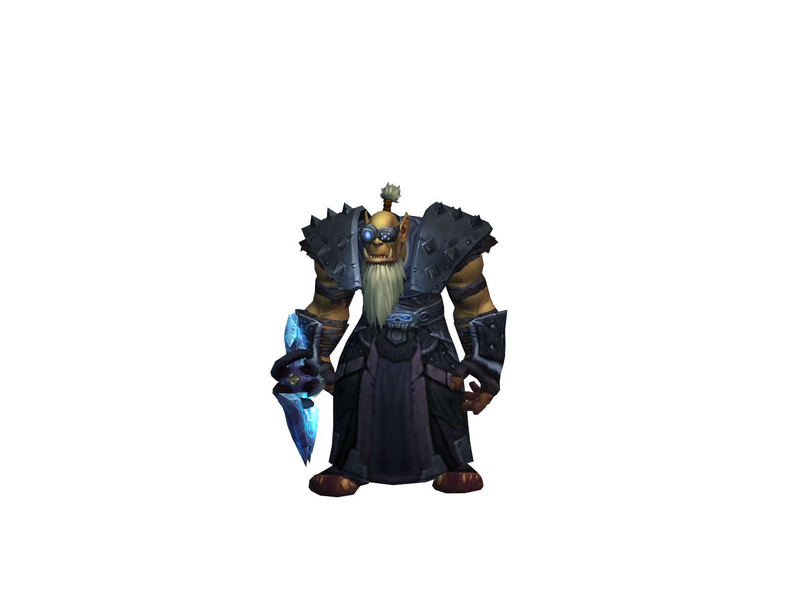 Druvnar 3D character render