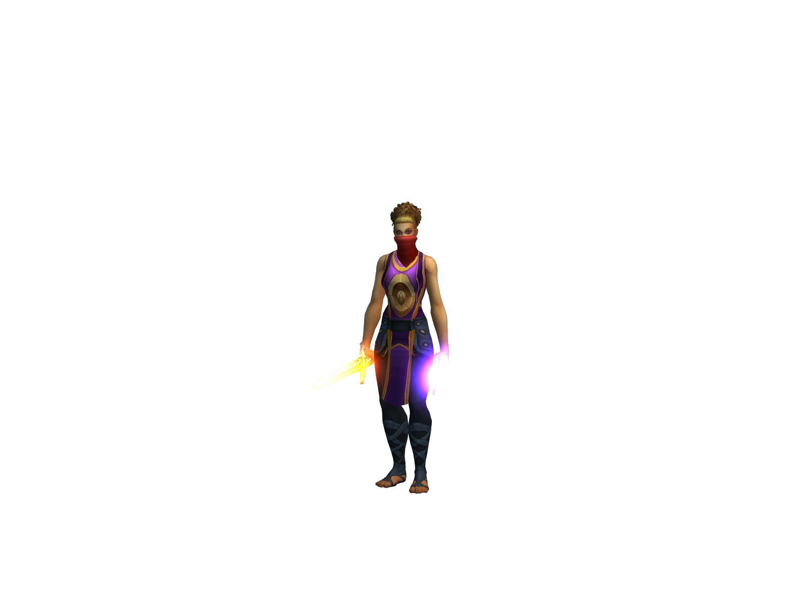 Excitê 3D character render