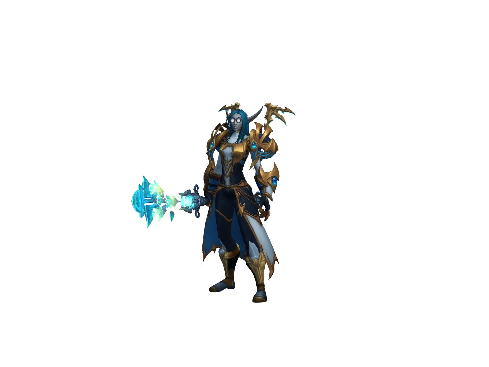 evsa 3D character render