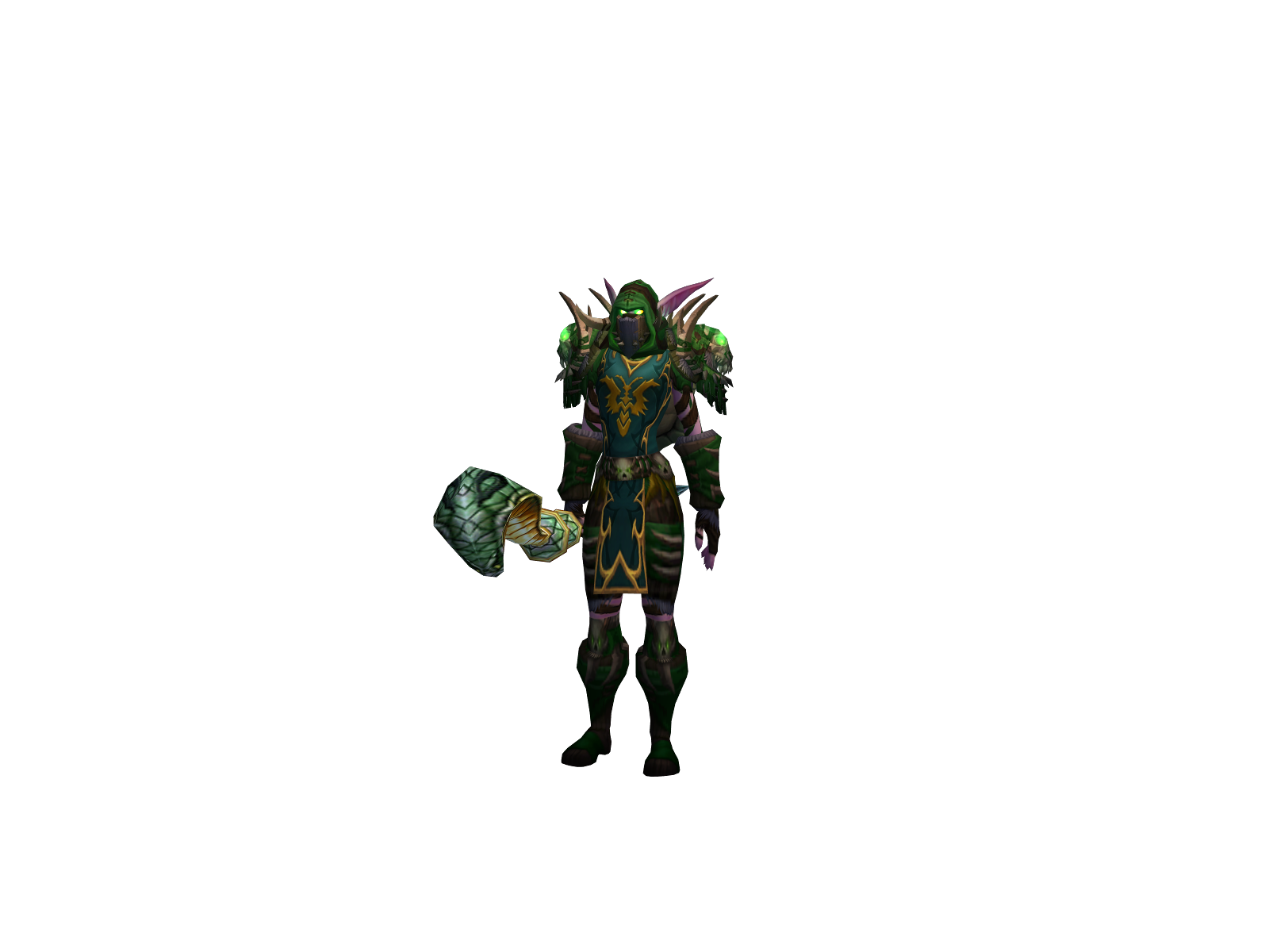 Bananábreád 3D character render