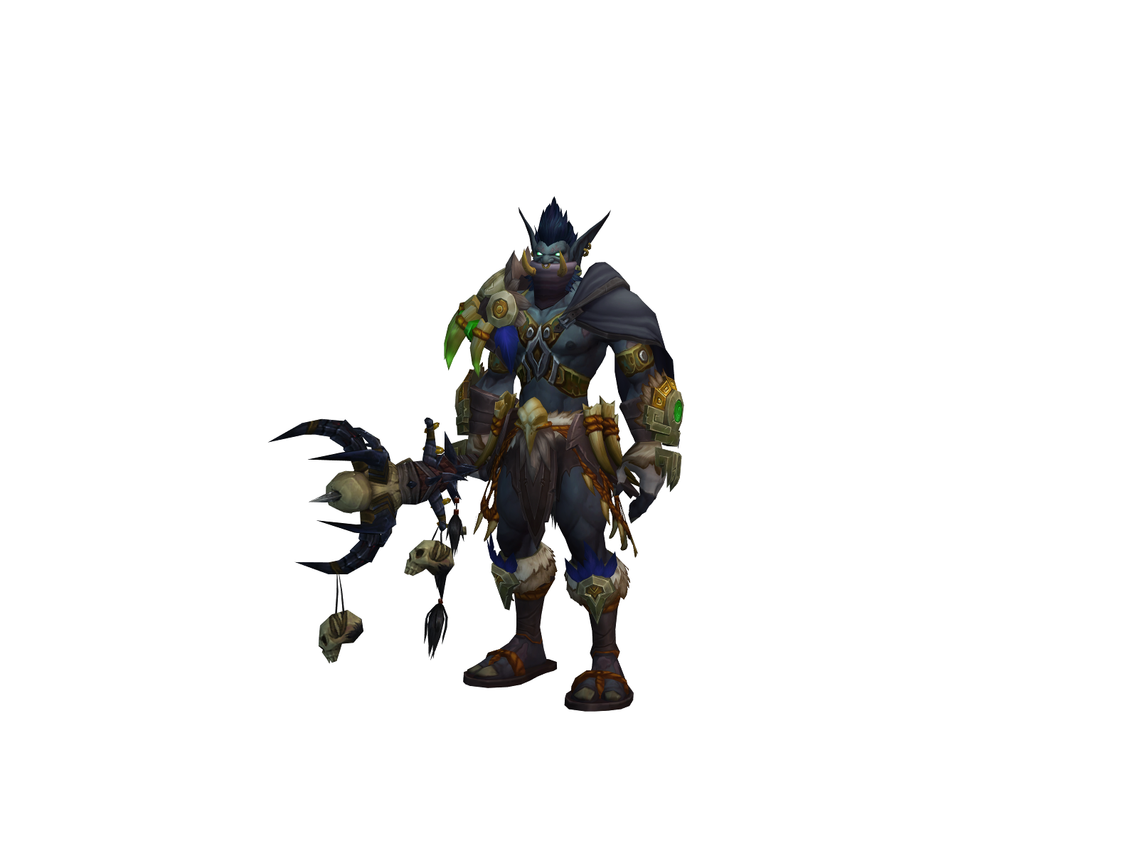 Amoxi 3D character render
