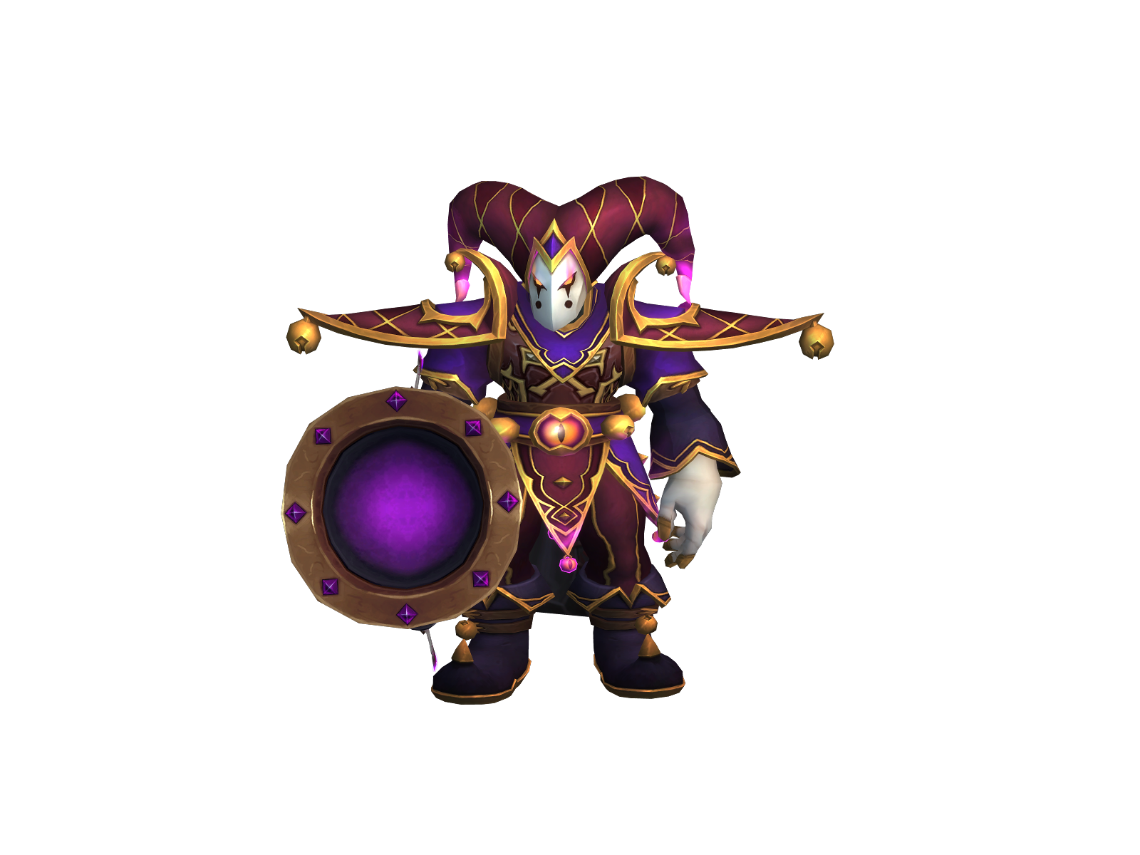 Shidonai 3D character render