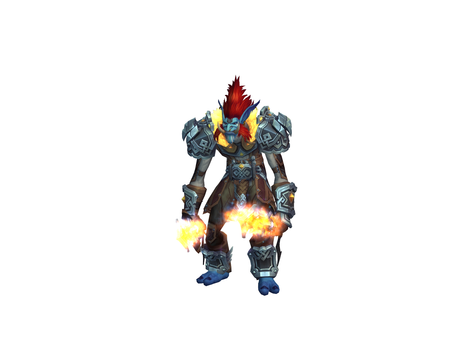 Ðire 3D character render