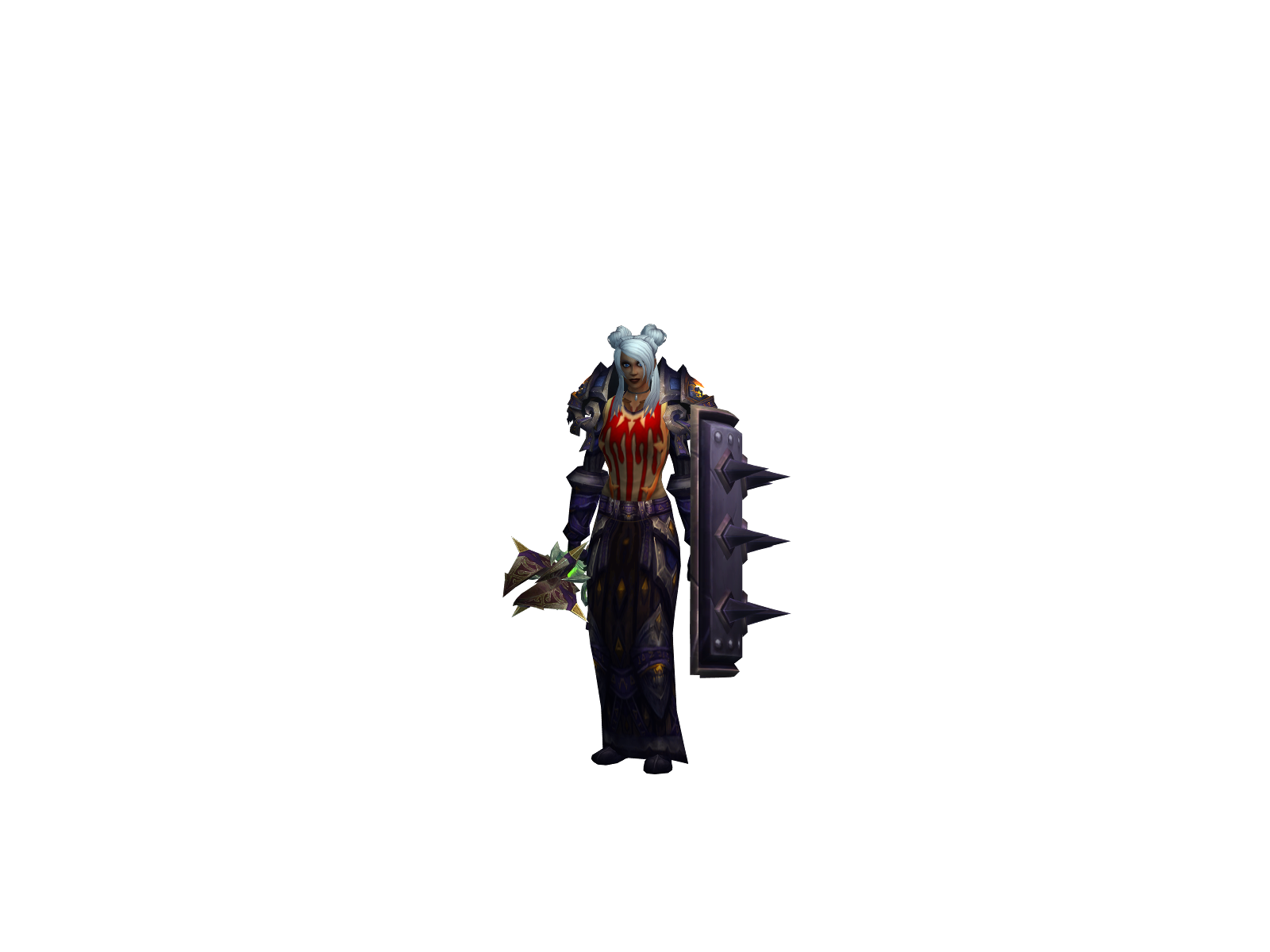 frayy 3D character render