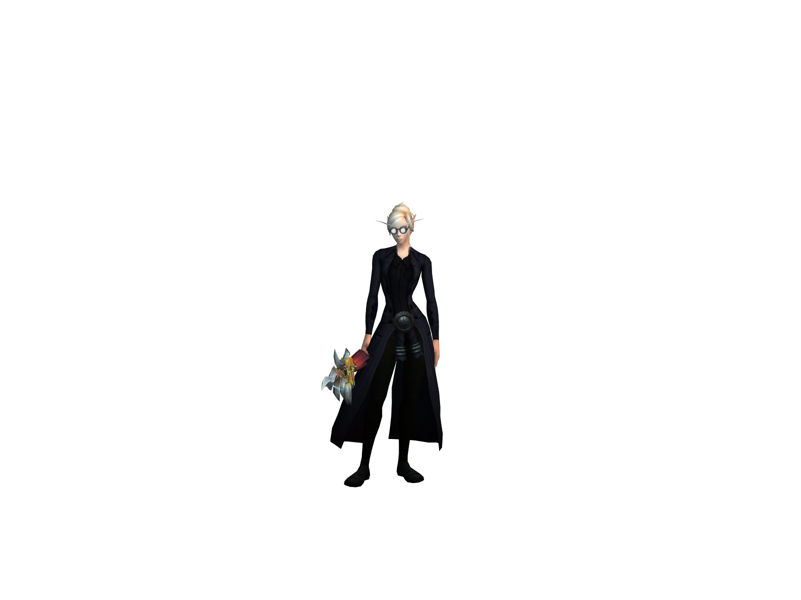 Cifu 3D character render