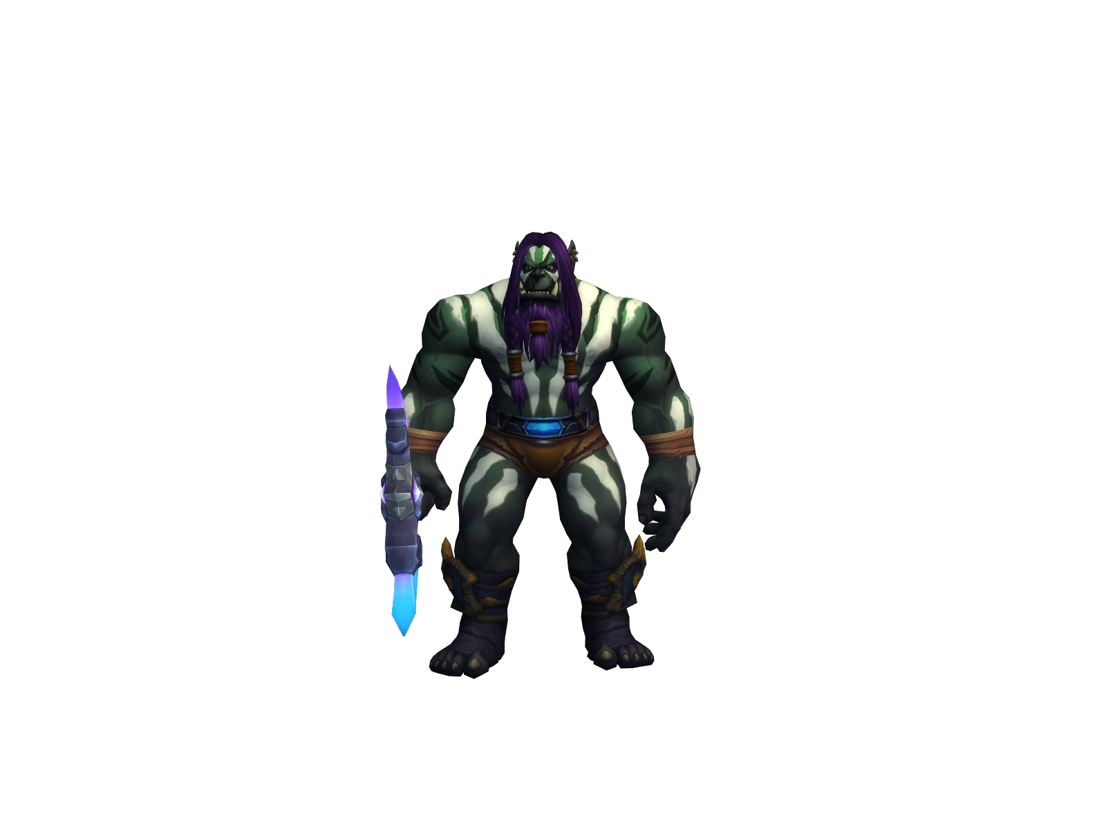 Ruzshak 3D character render