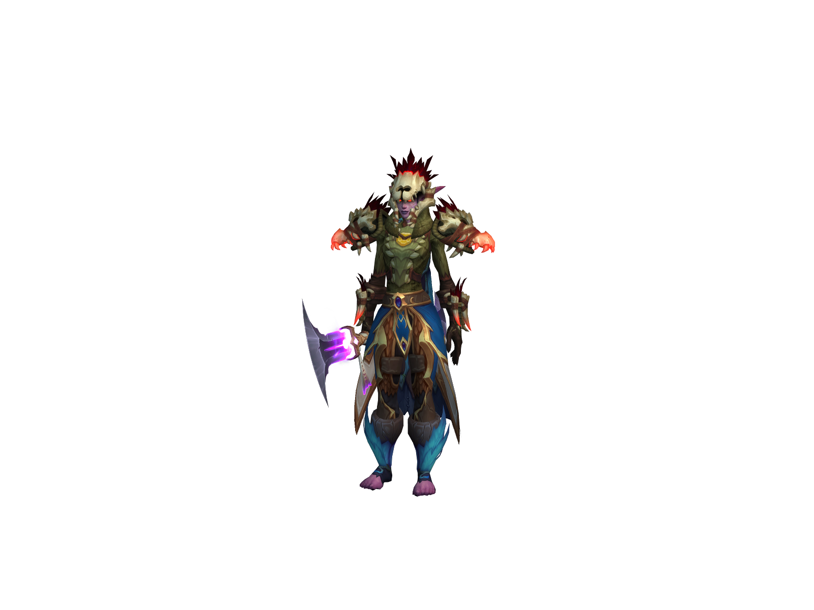 Woobabuh 3D character render