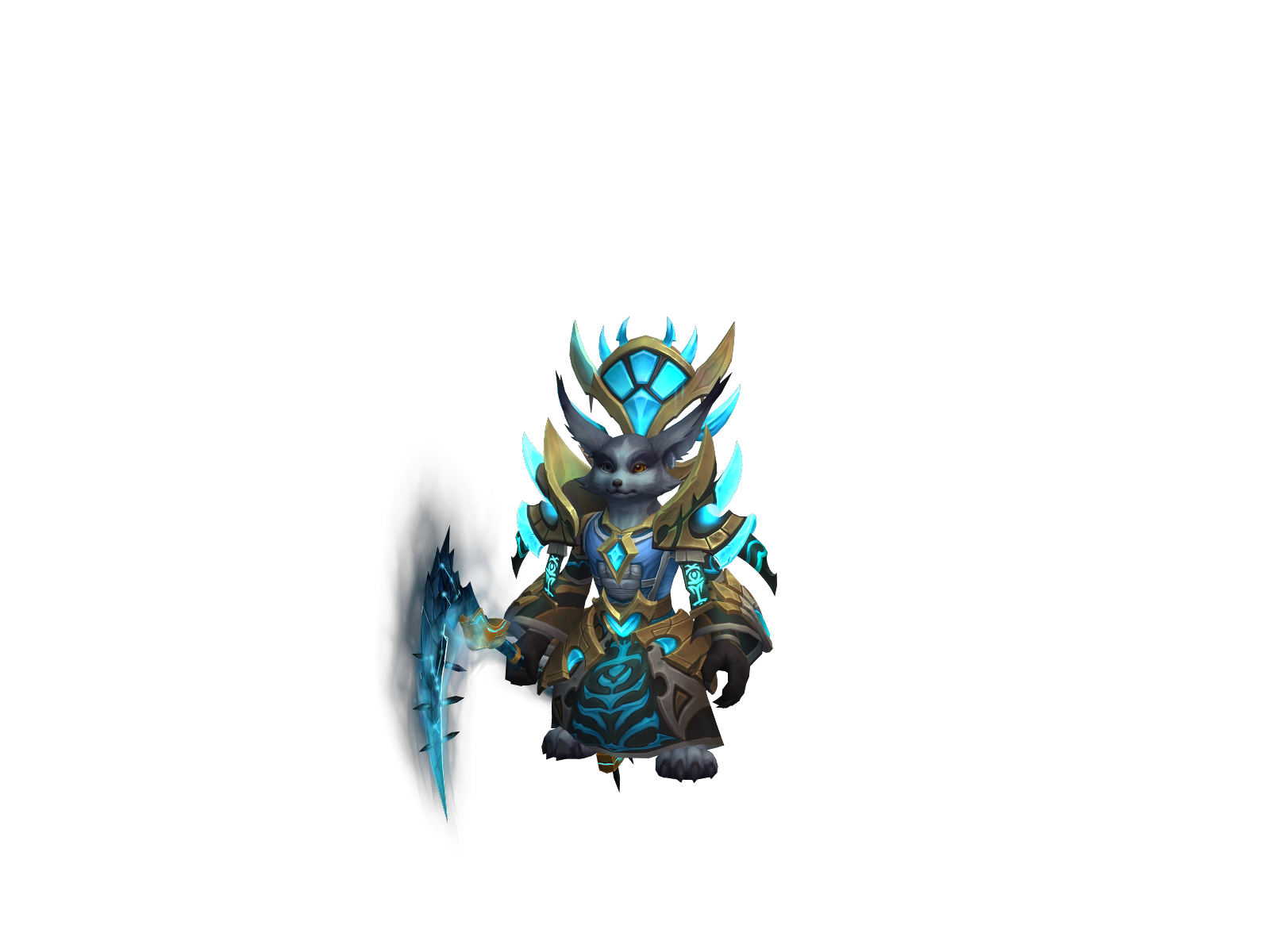 Razorlynn 3D character render