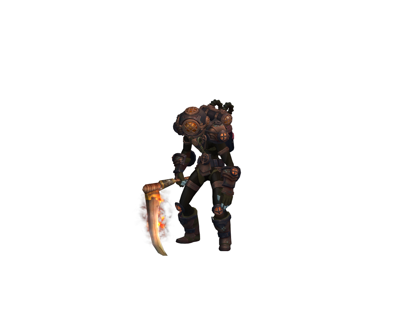 Grímshéépér 3D character render