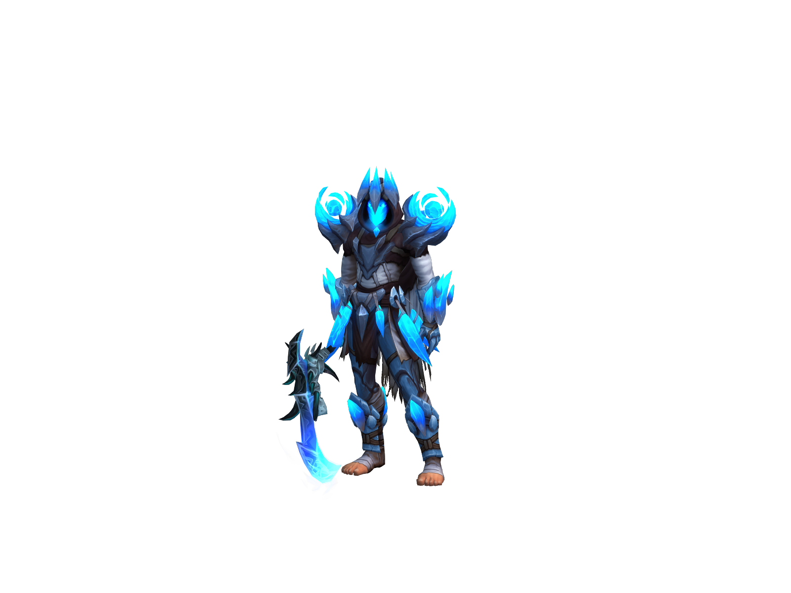 Reitouyake 3D character render