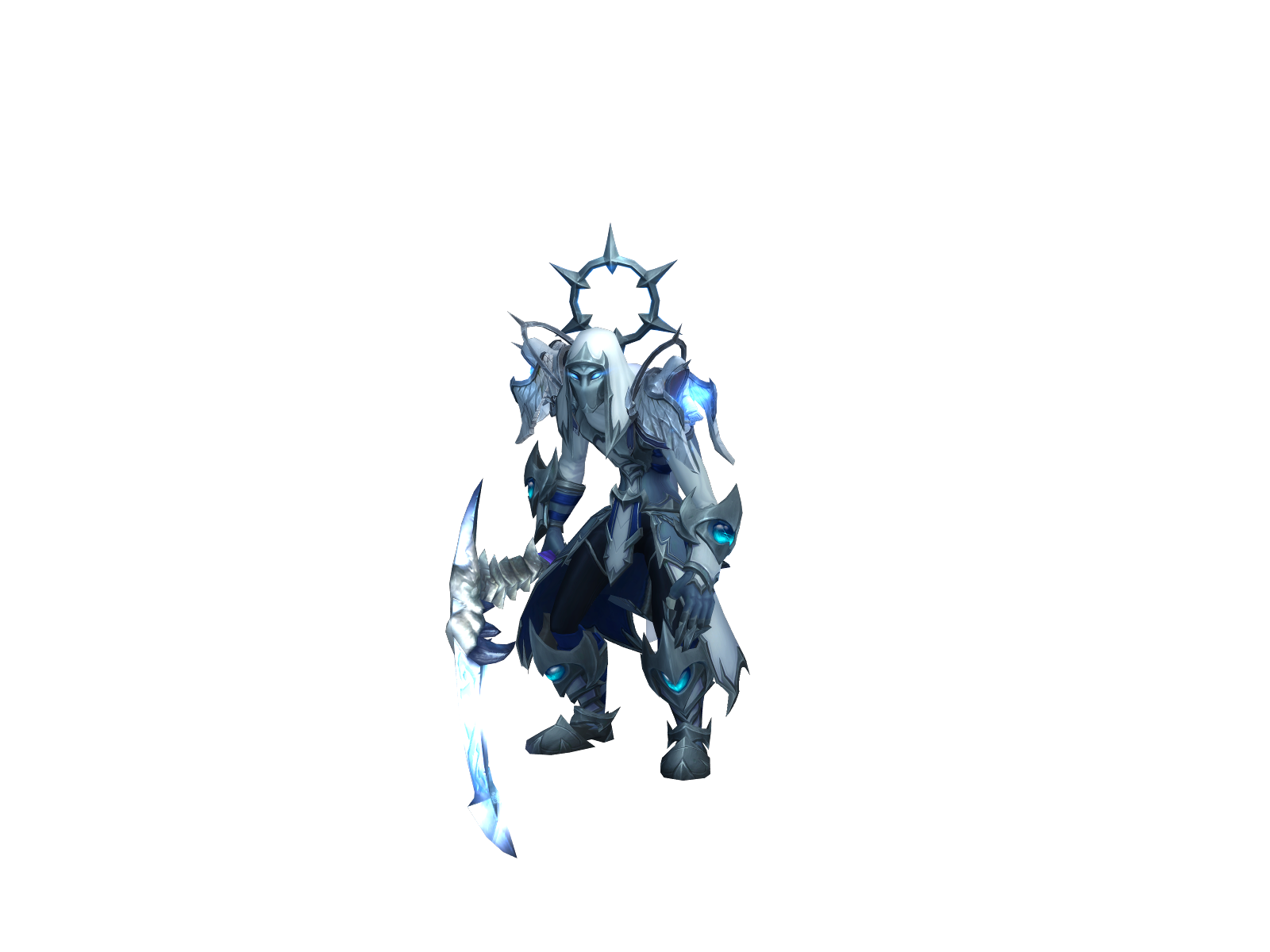 Âzra 3D character render