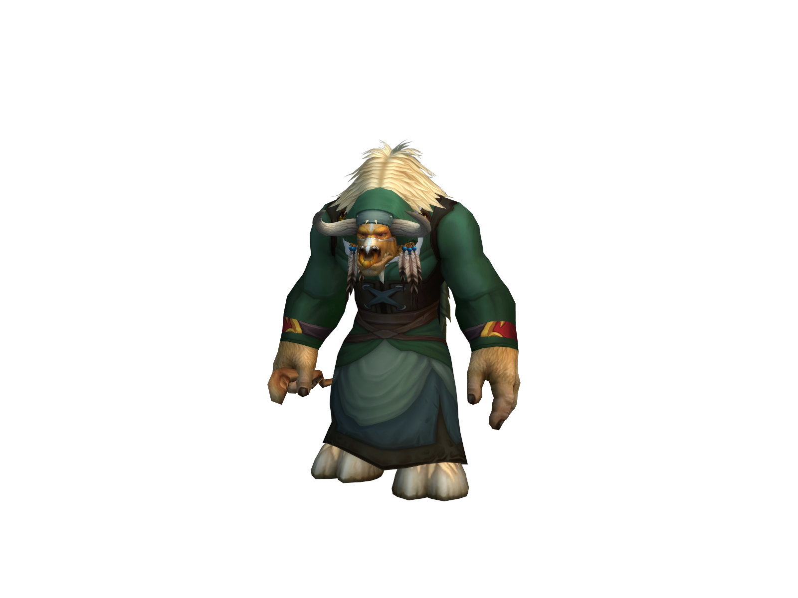 Démonster 3D character render