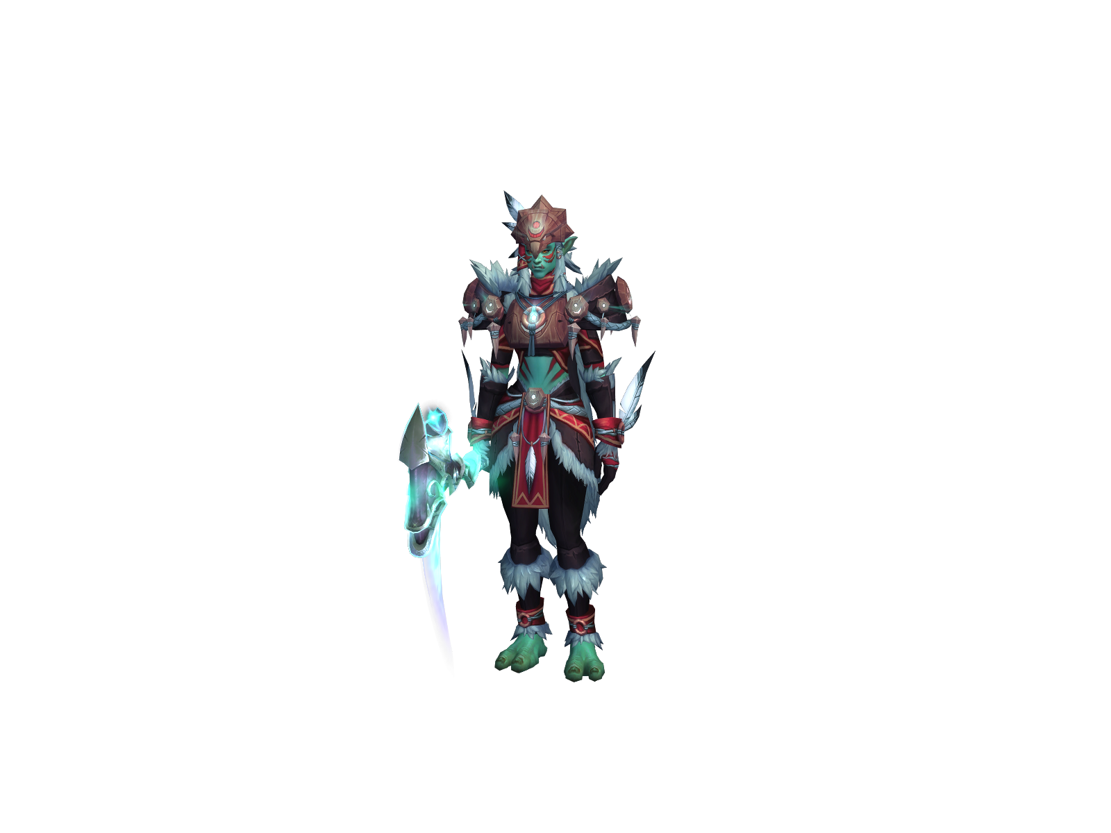 Denferal 3D character render