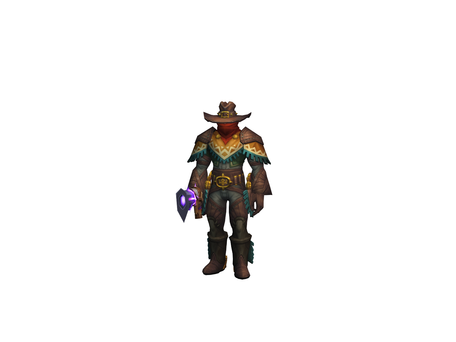 Hellhuntër 3D character render