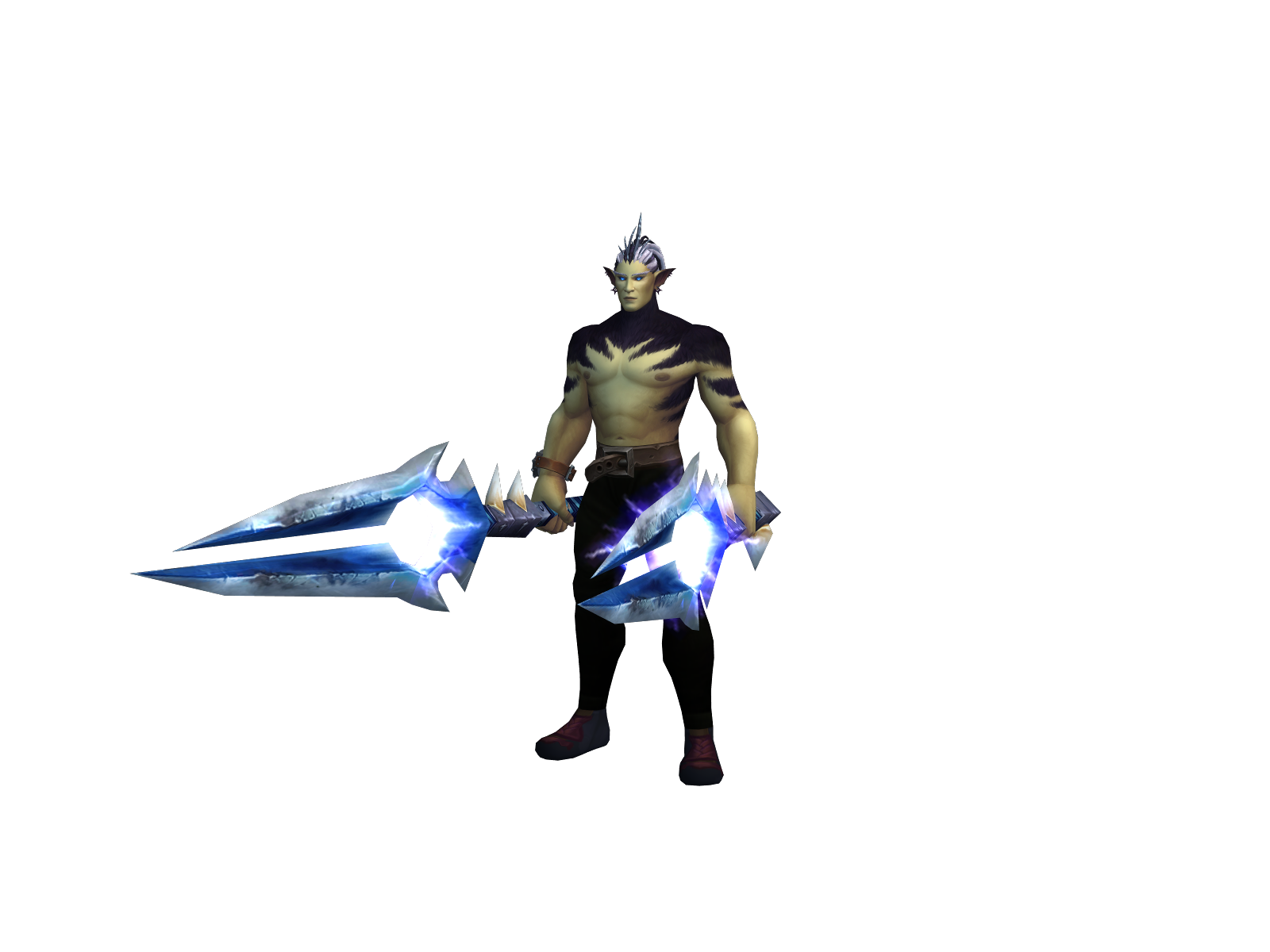 Lupoman character render