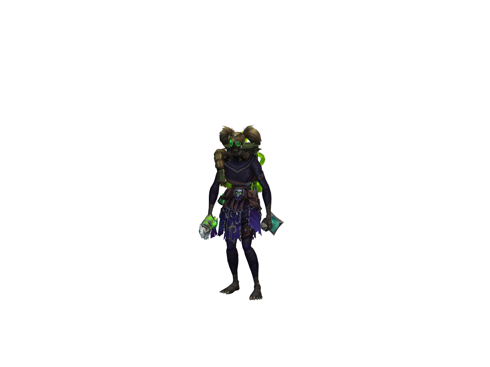 Gorebutcher 3D character render