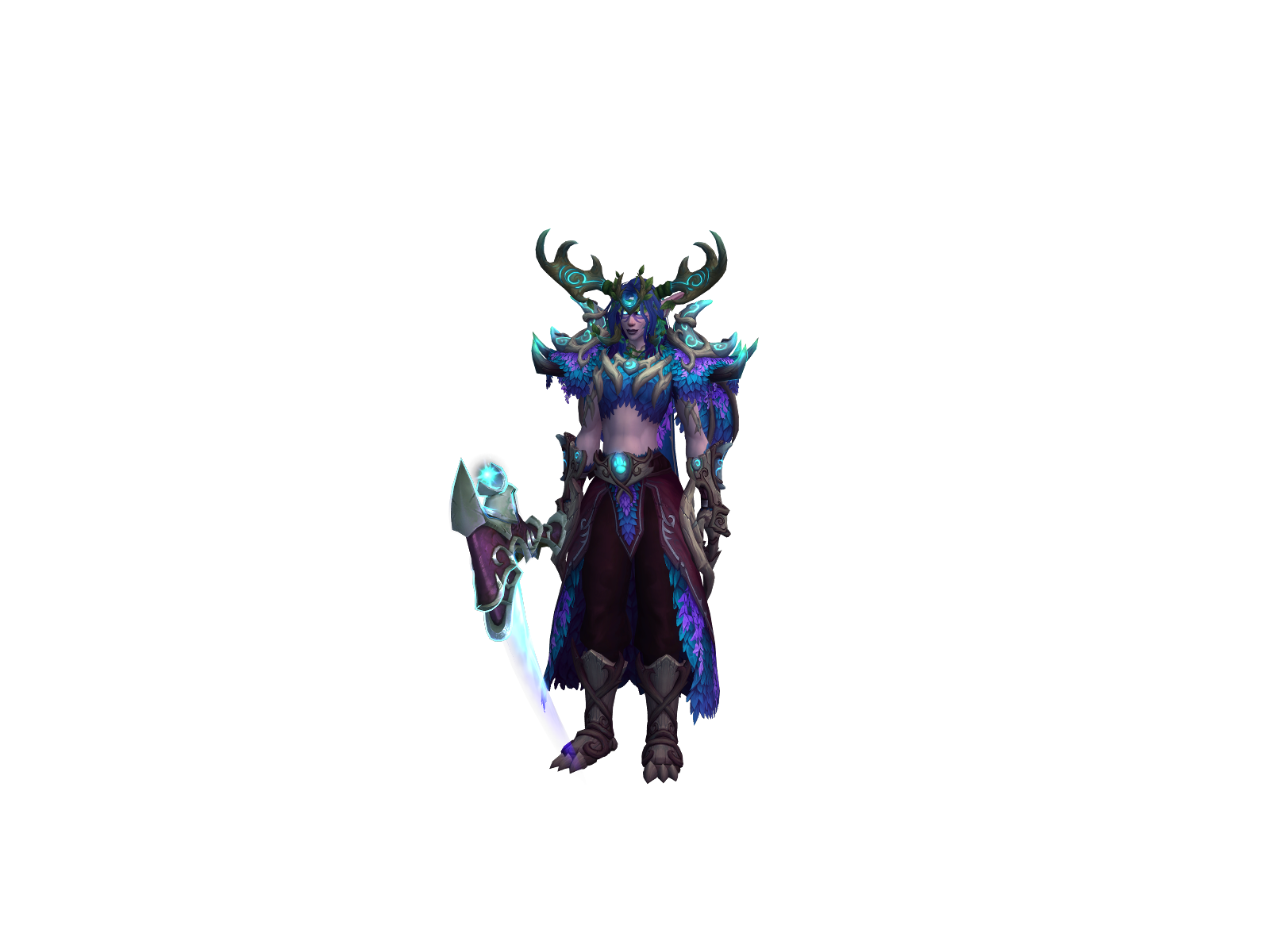Druinorra 3D character render