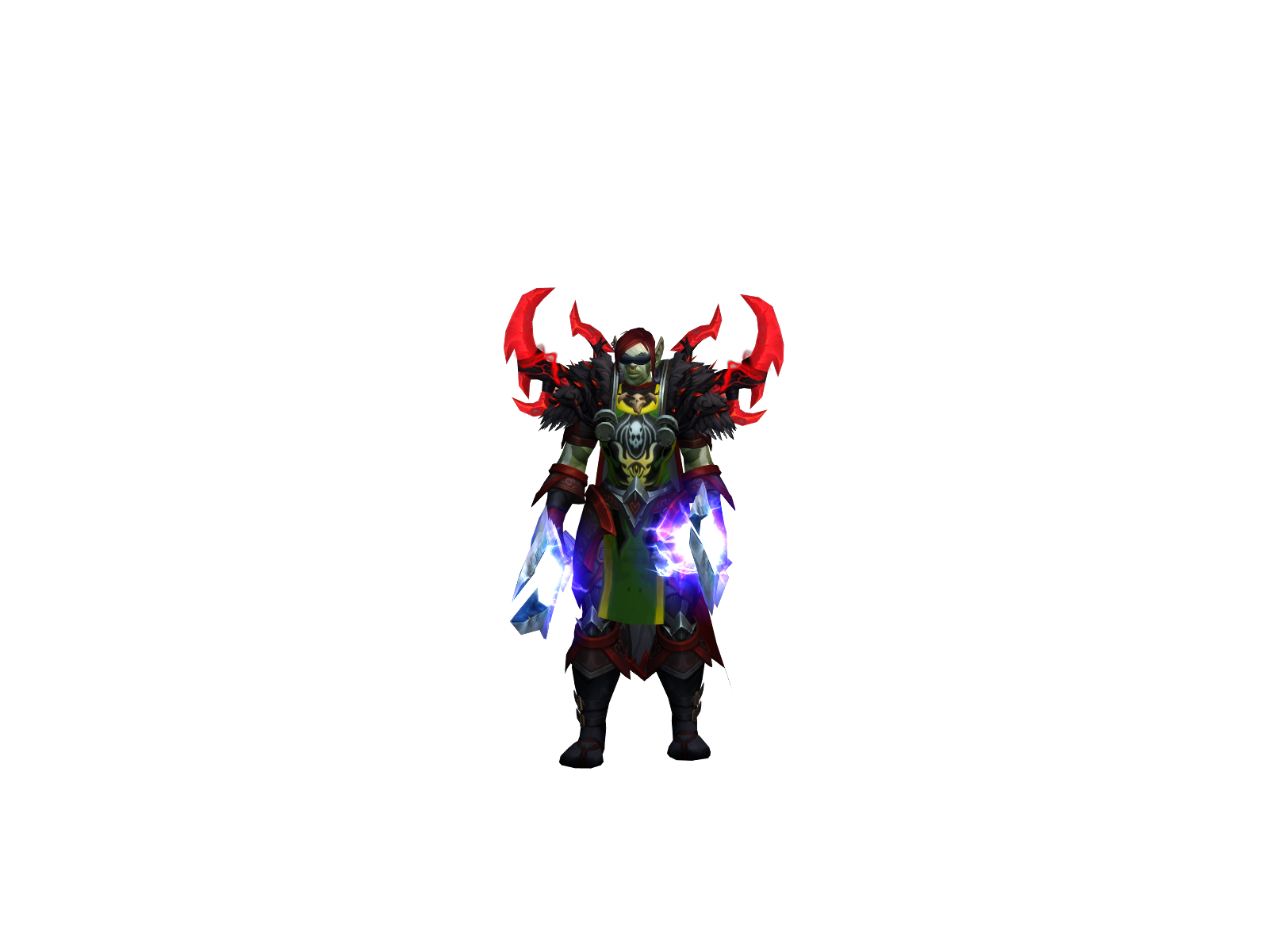 Gloomstep 3D character render