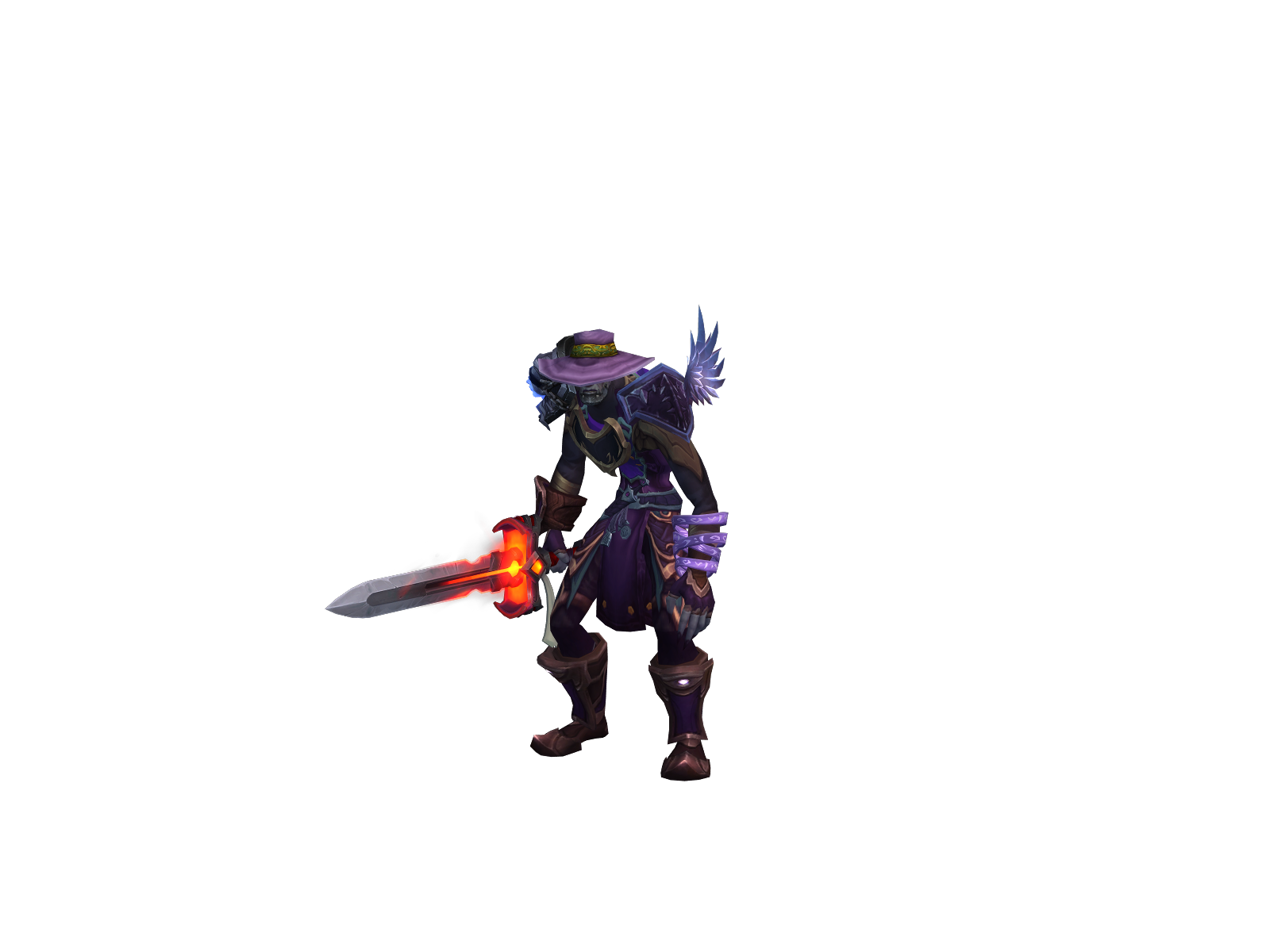 Mercyfer 3D character render