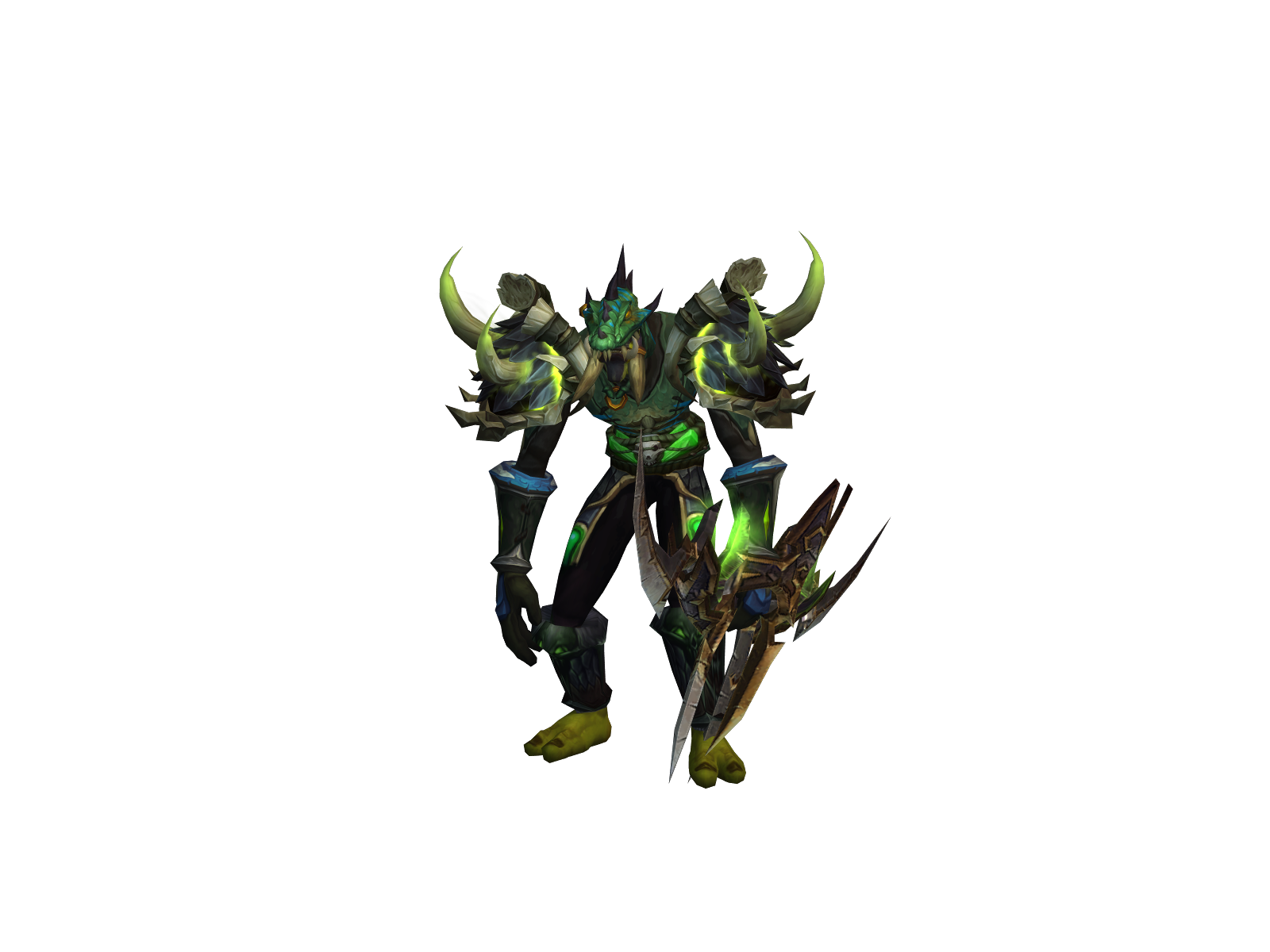 Crustyahhole 3D character render