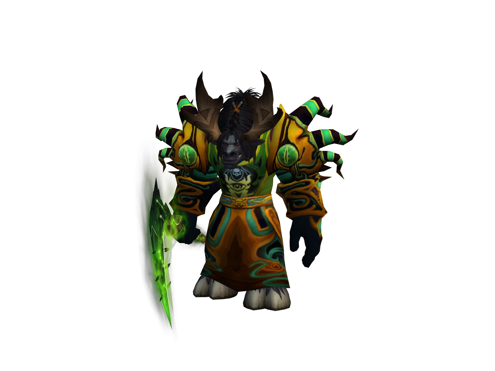Nodehtlock 3D character render