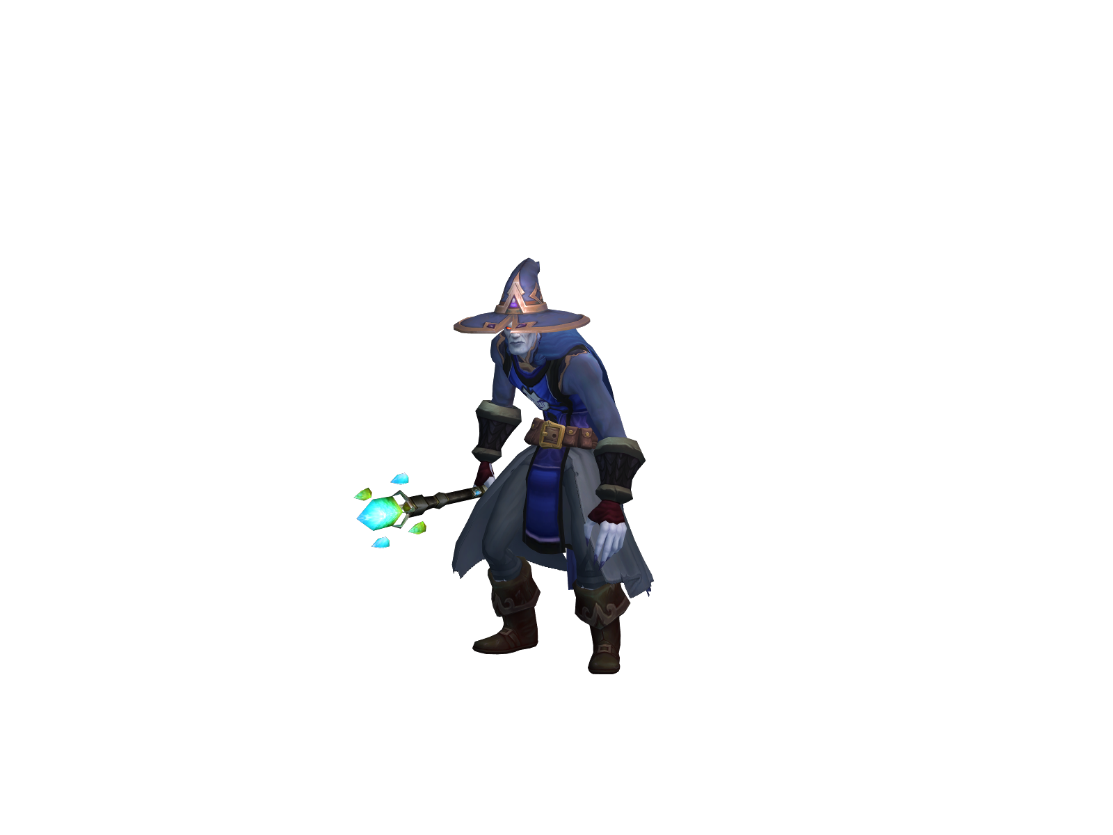 Potez 3D character render