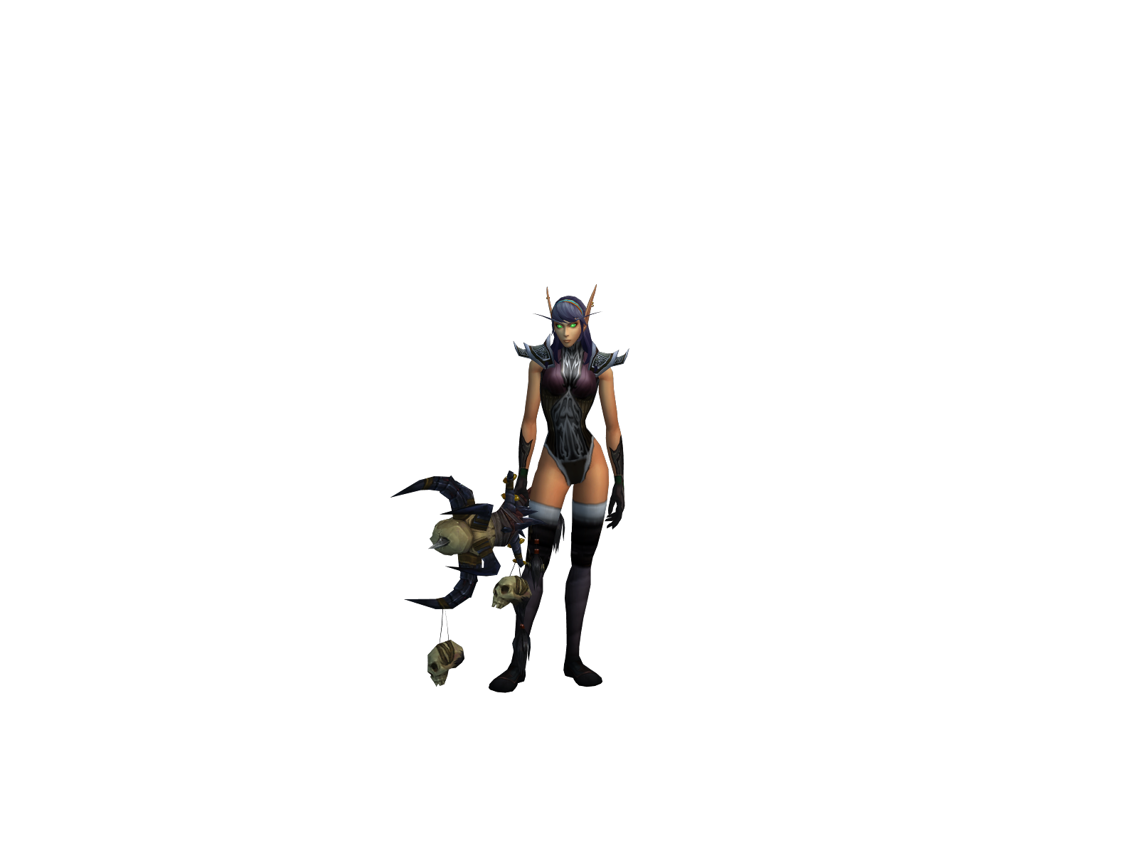Littleshädow 3D character render