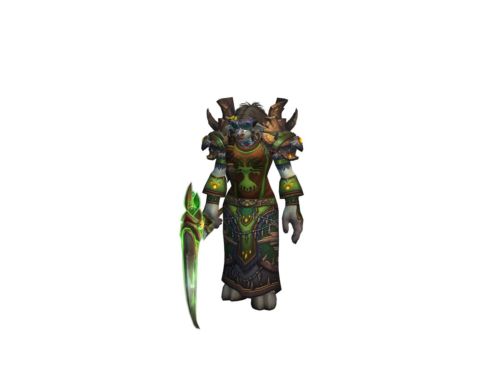 Cyrvul 3D character render