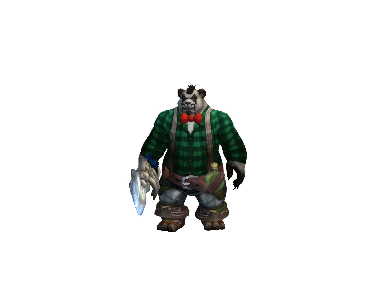 Youngja 3D character render