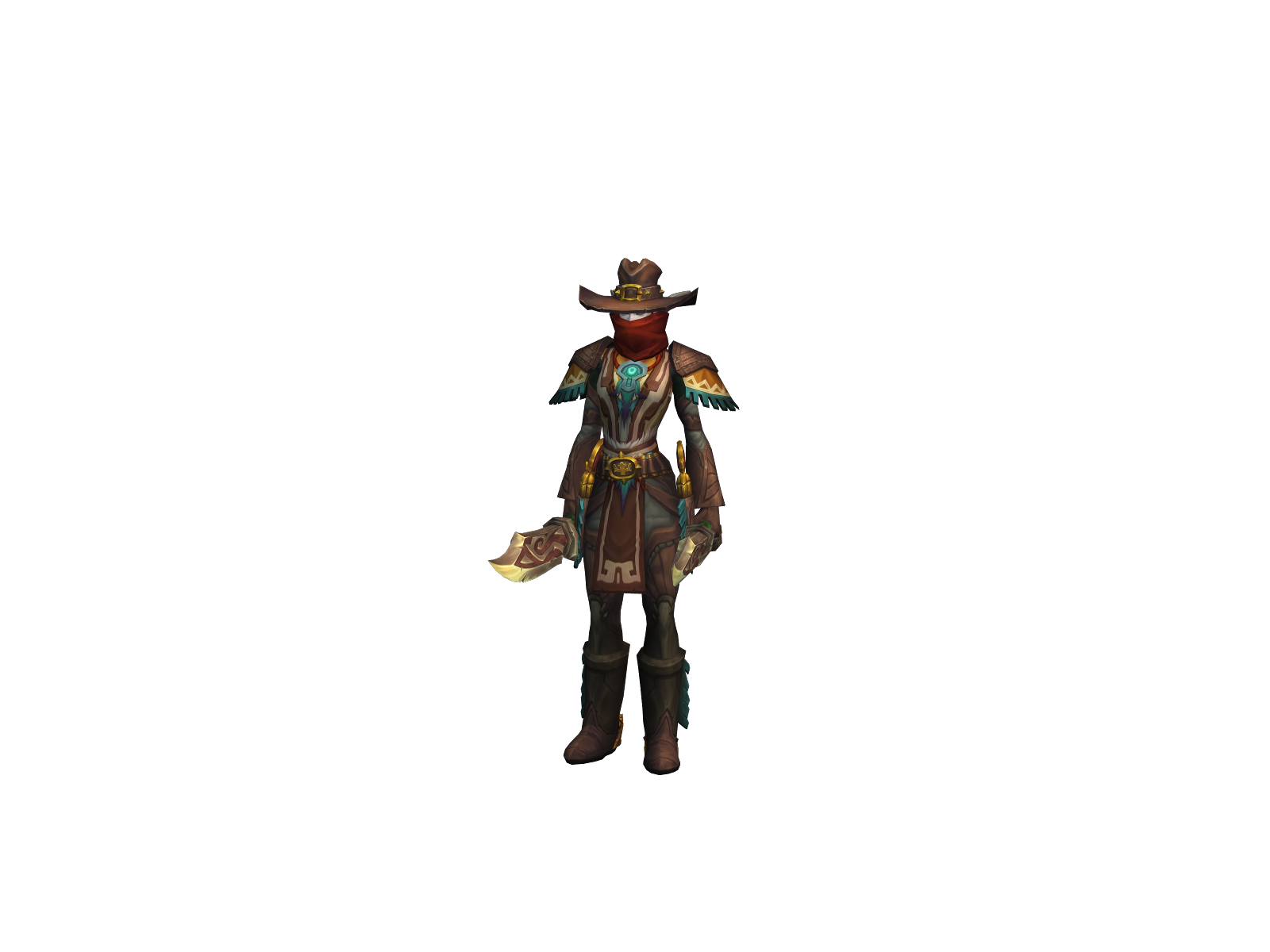 Saprat 3D character render