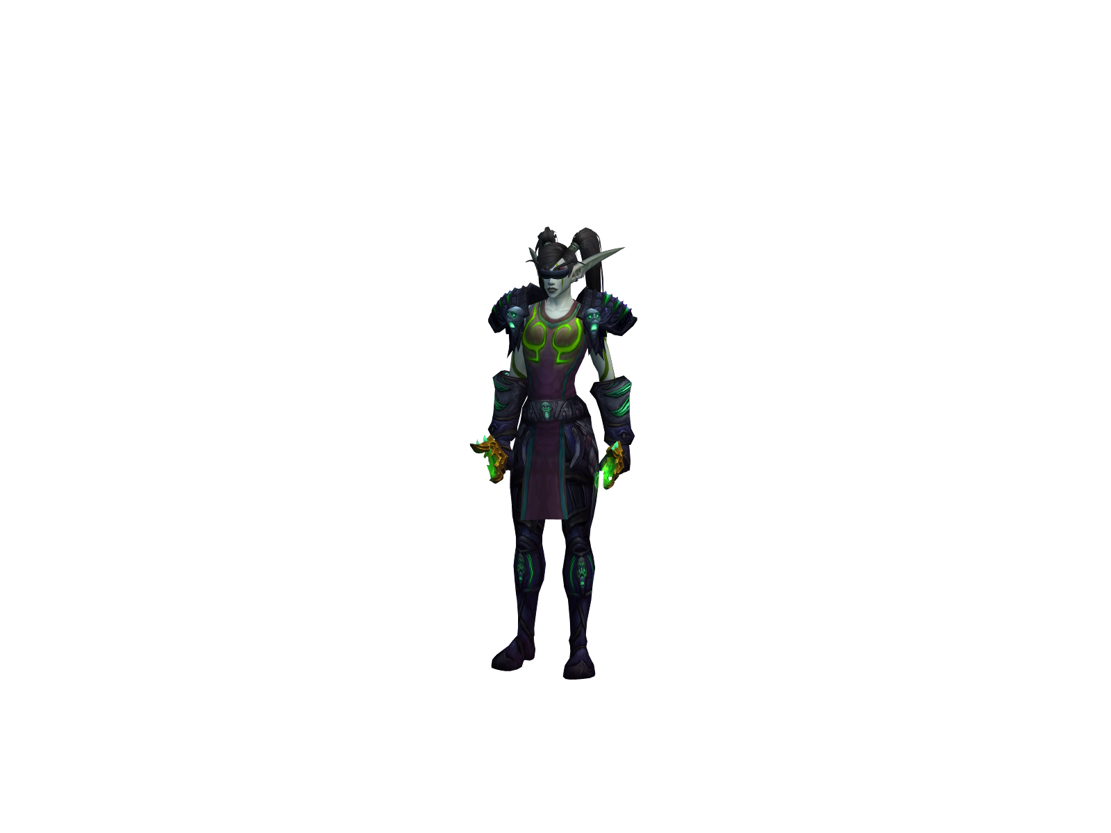 Frailty 3D character render