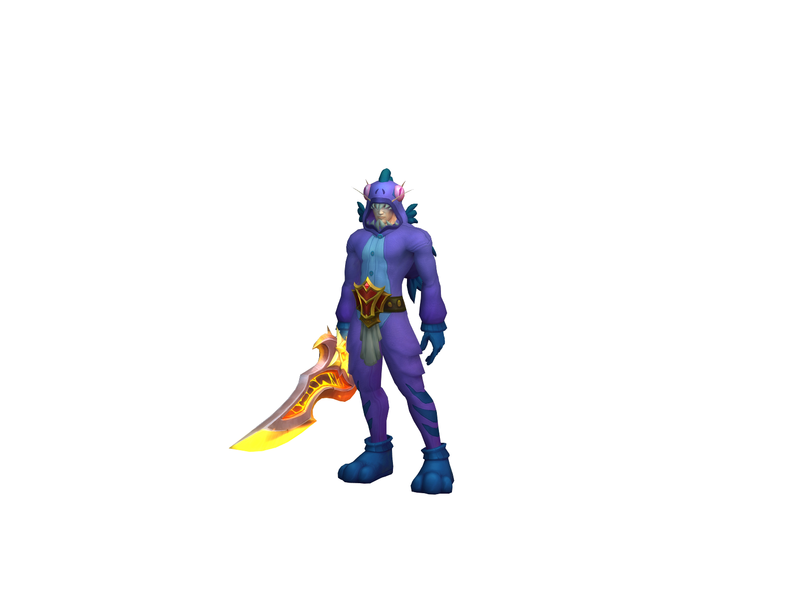 Rasim 3D character render