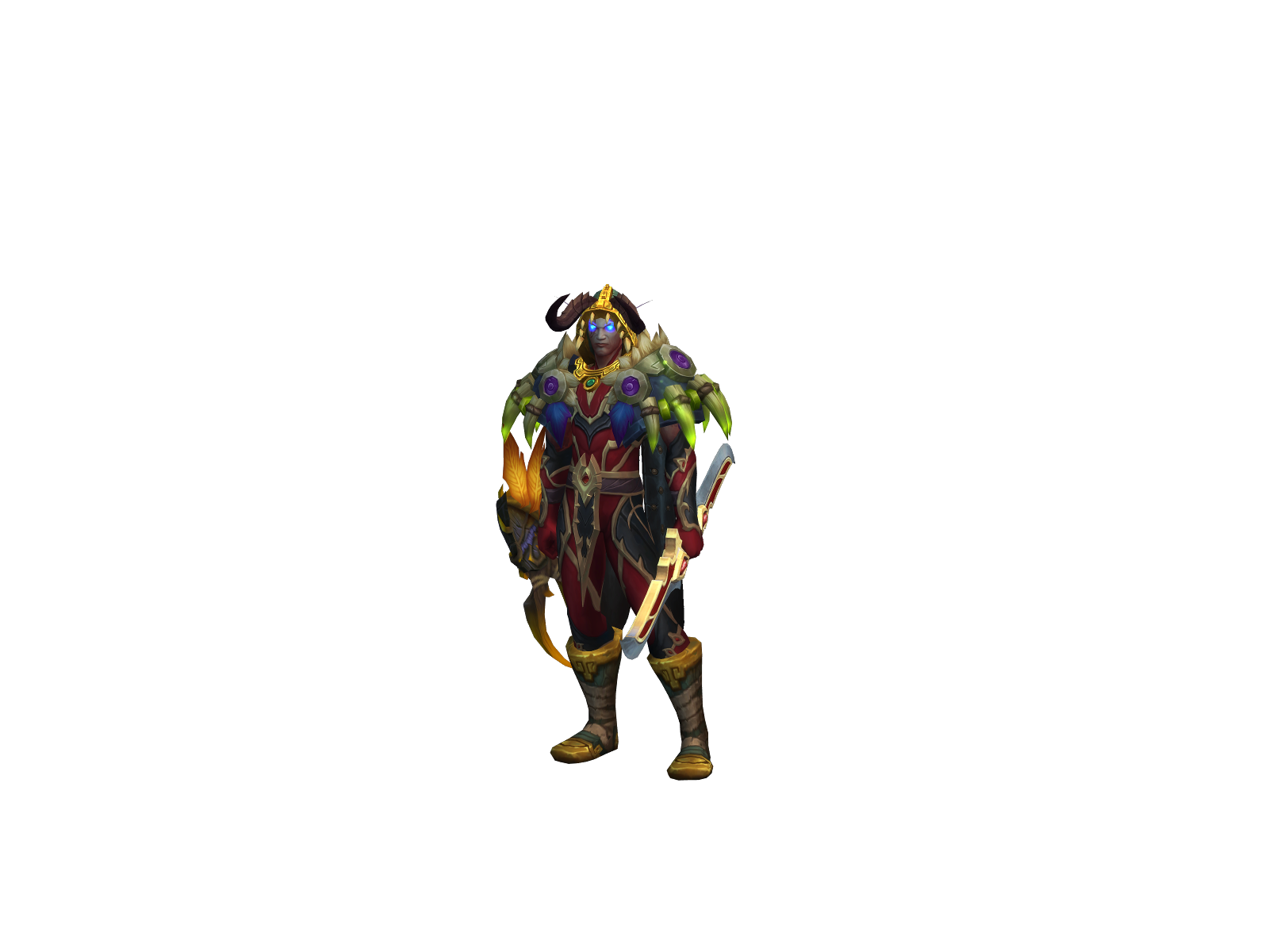 Vdwg 3D character render