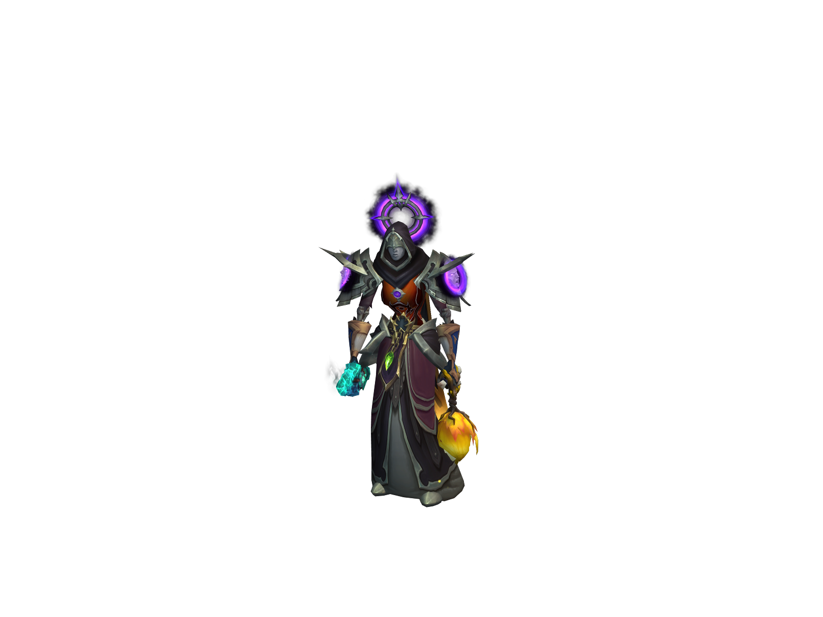 Blynde 3D character render