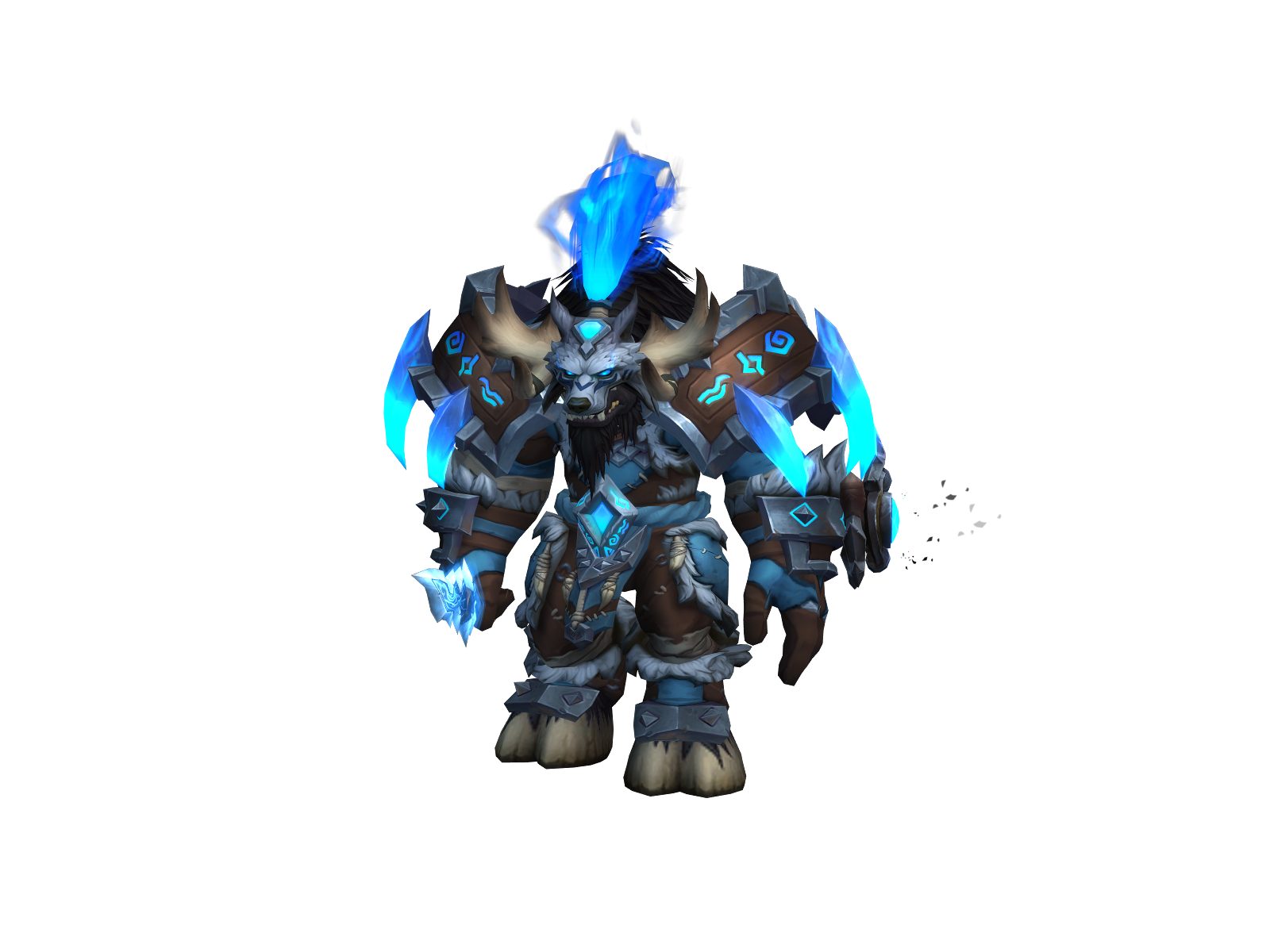 Frogsham 3D character render