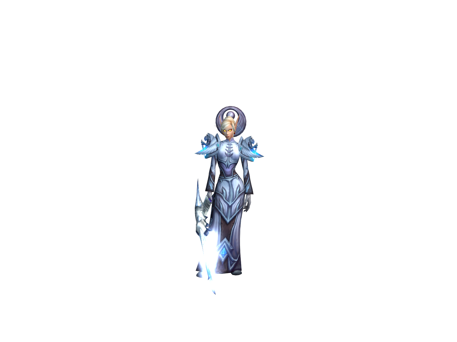 Delnádris 3D character render