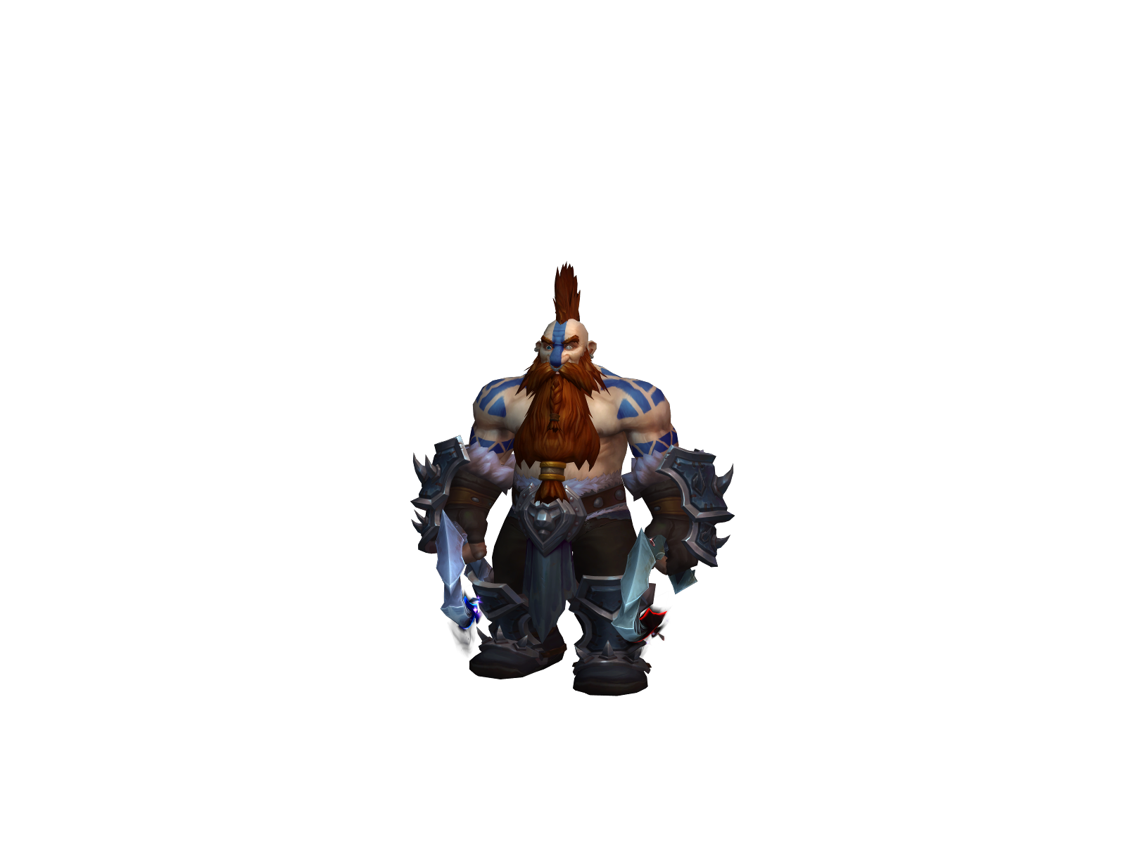 Khornekharne 3D character render