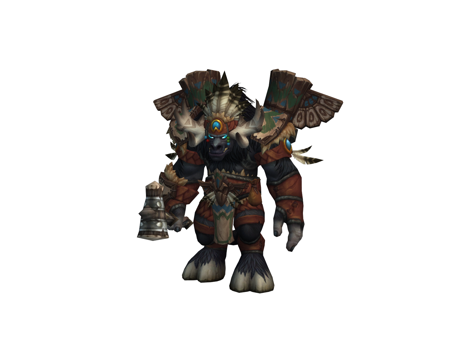 Bramur 3D character render