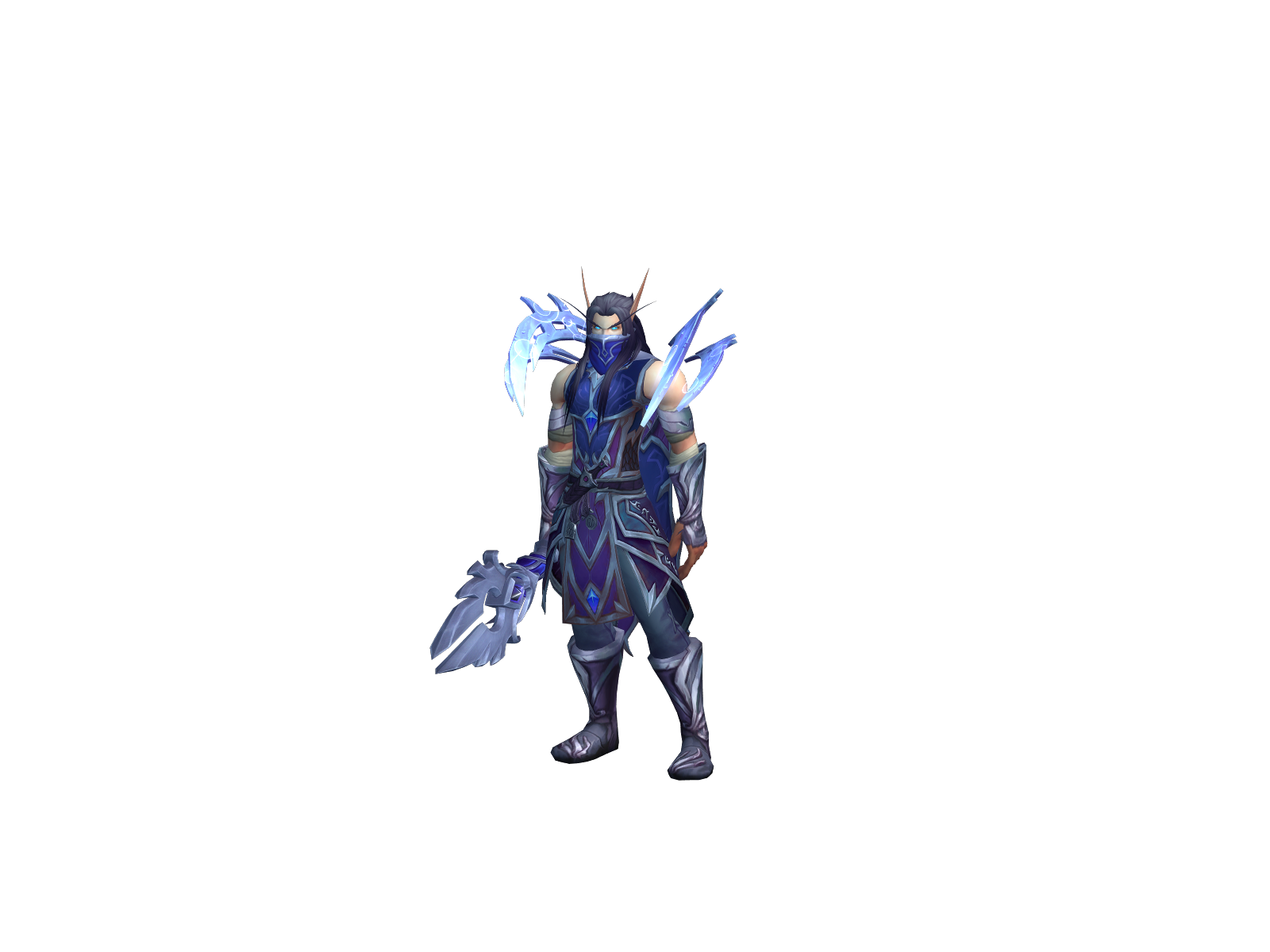 mikael 3D character render