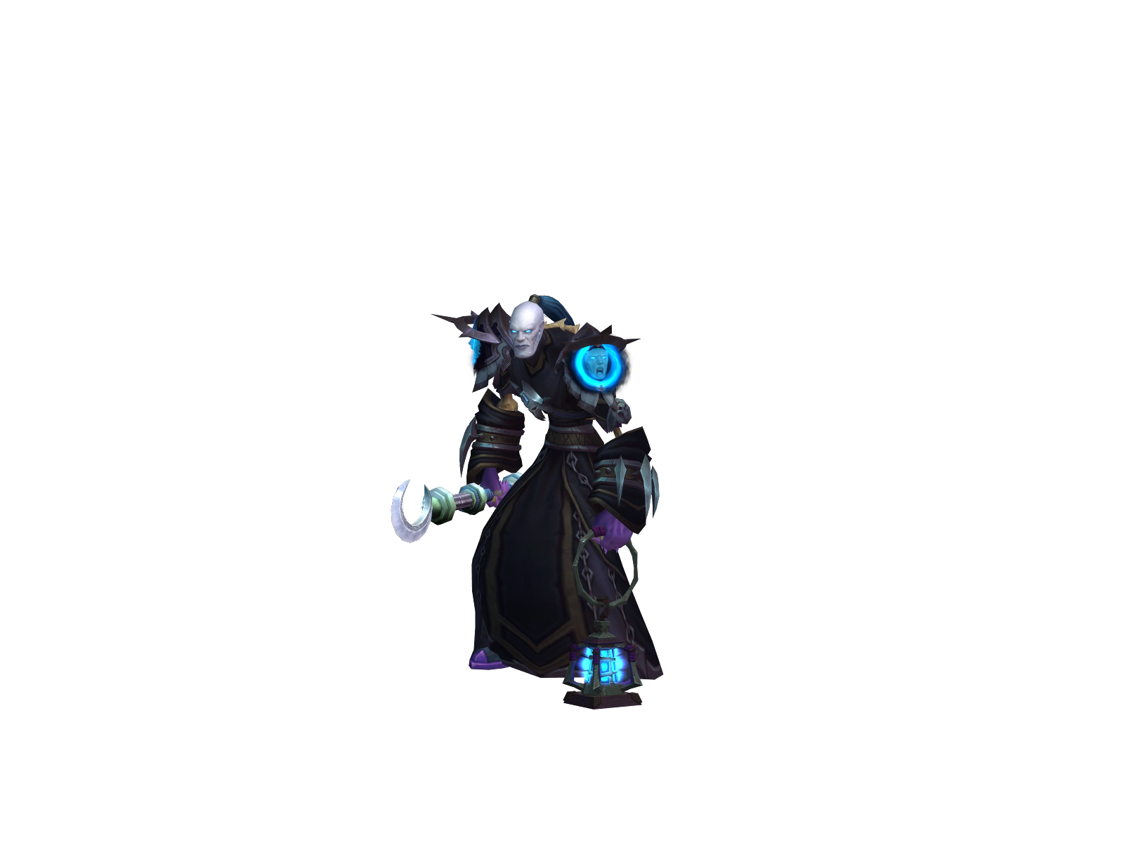 gravebloom 3D character render