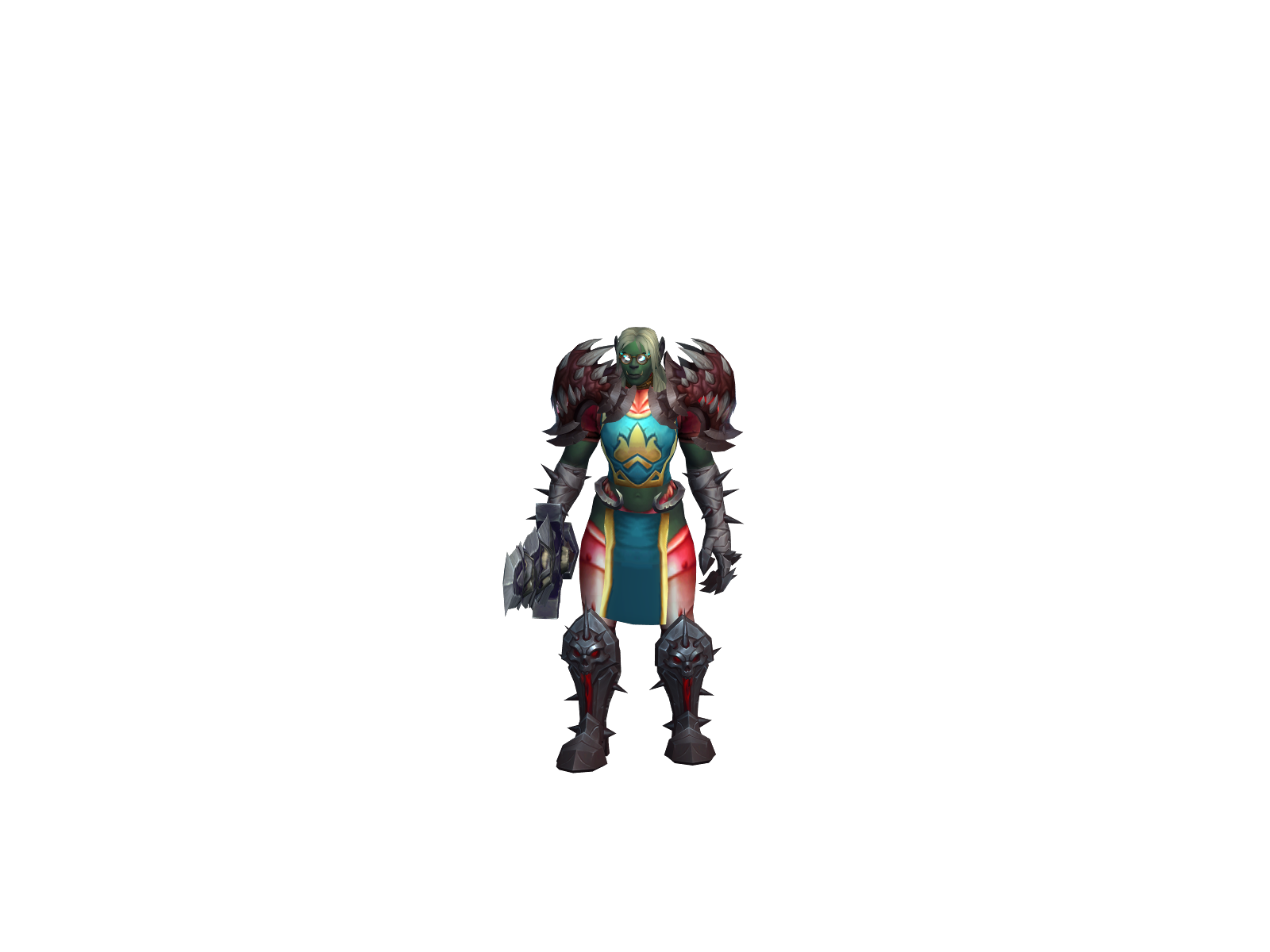 Hhead 3D character render