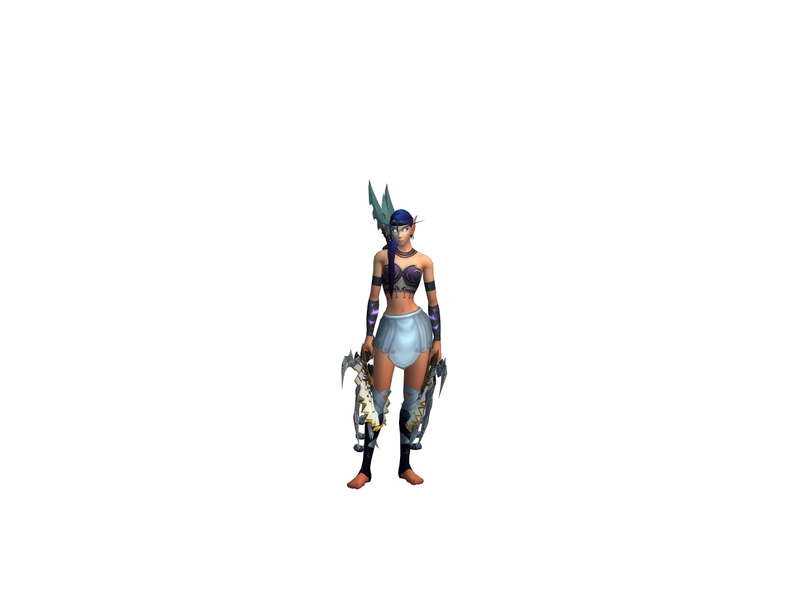 Woobazen 3D character render