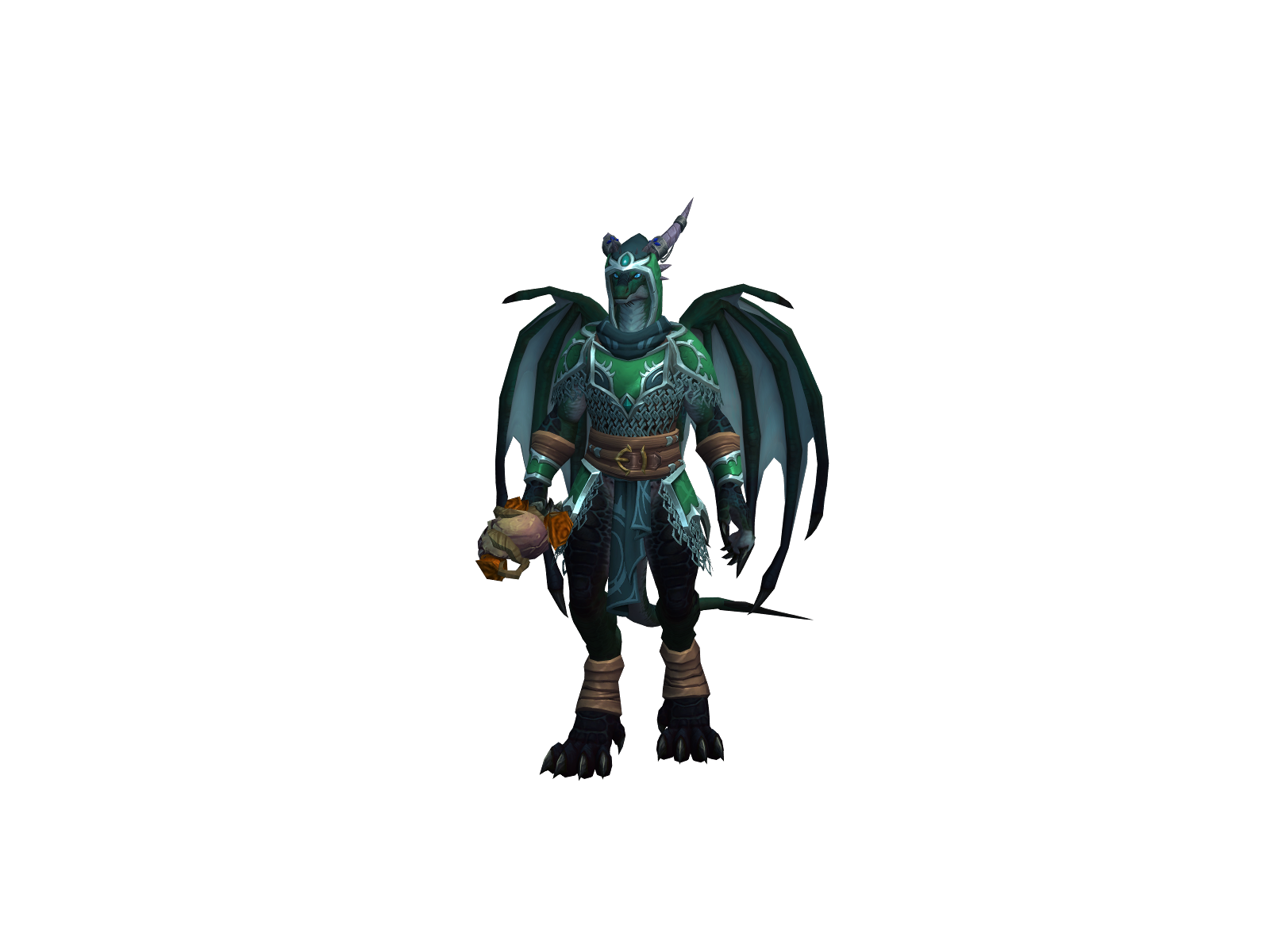 Cwelus 3D character render