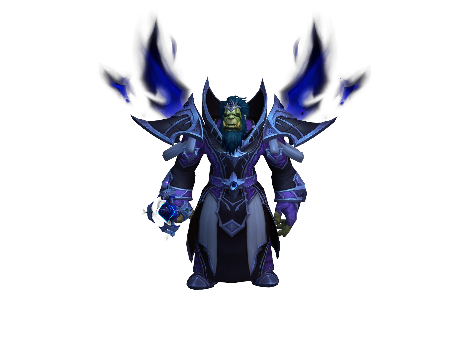 Manazug 3D character render